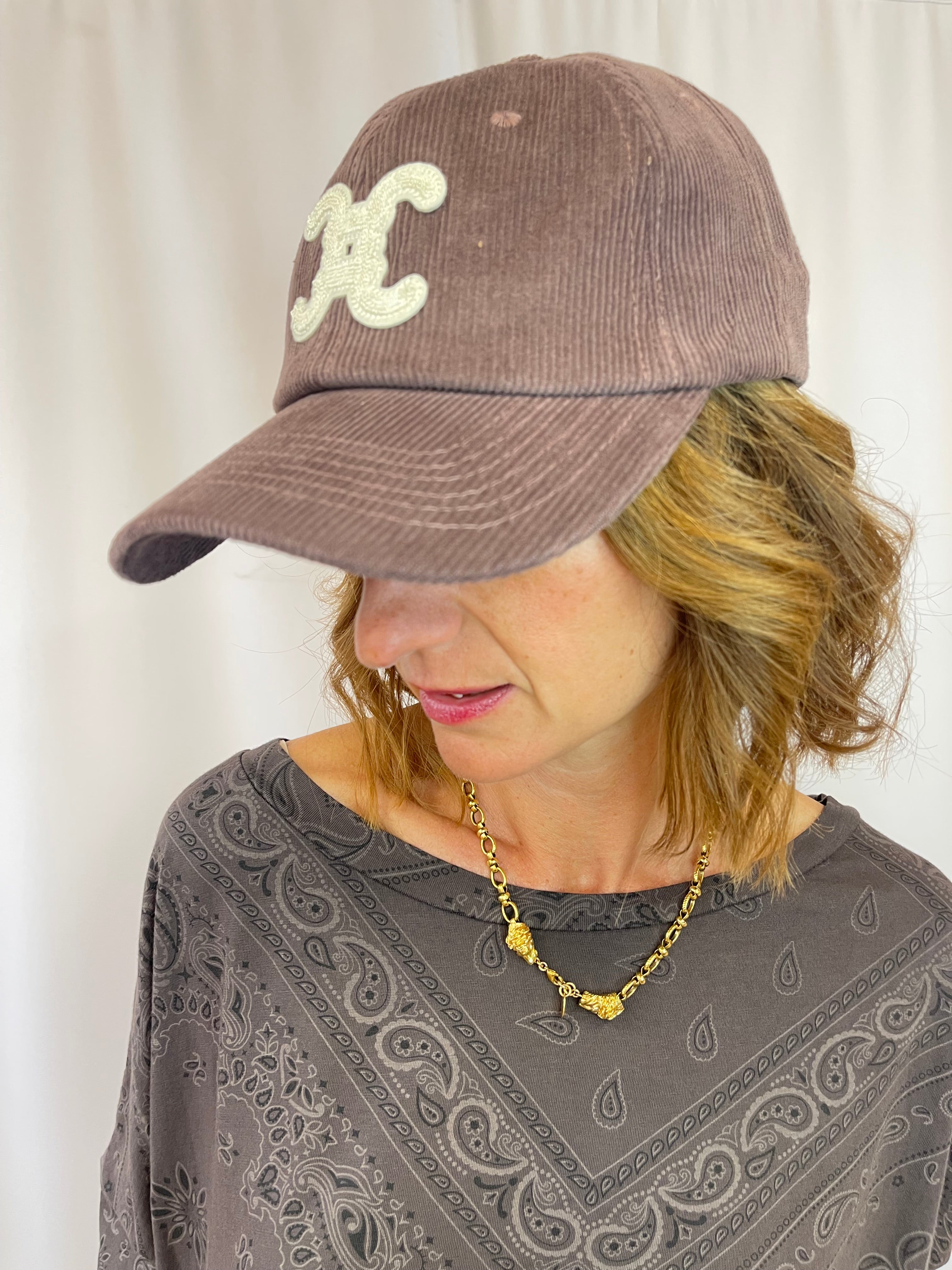 Casquette velours Vimoda