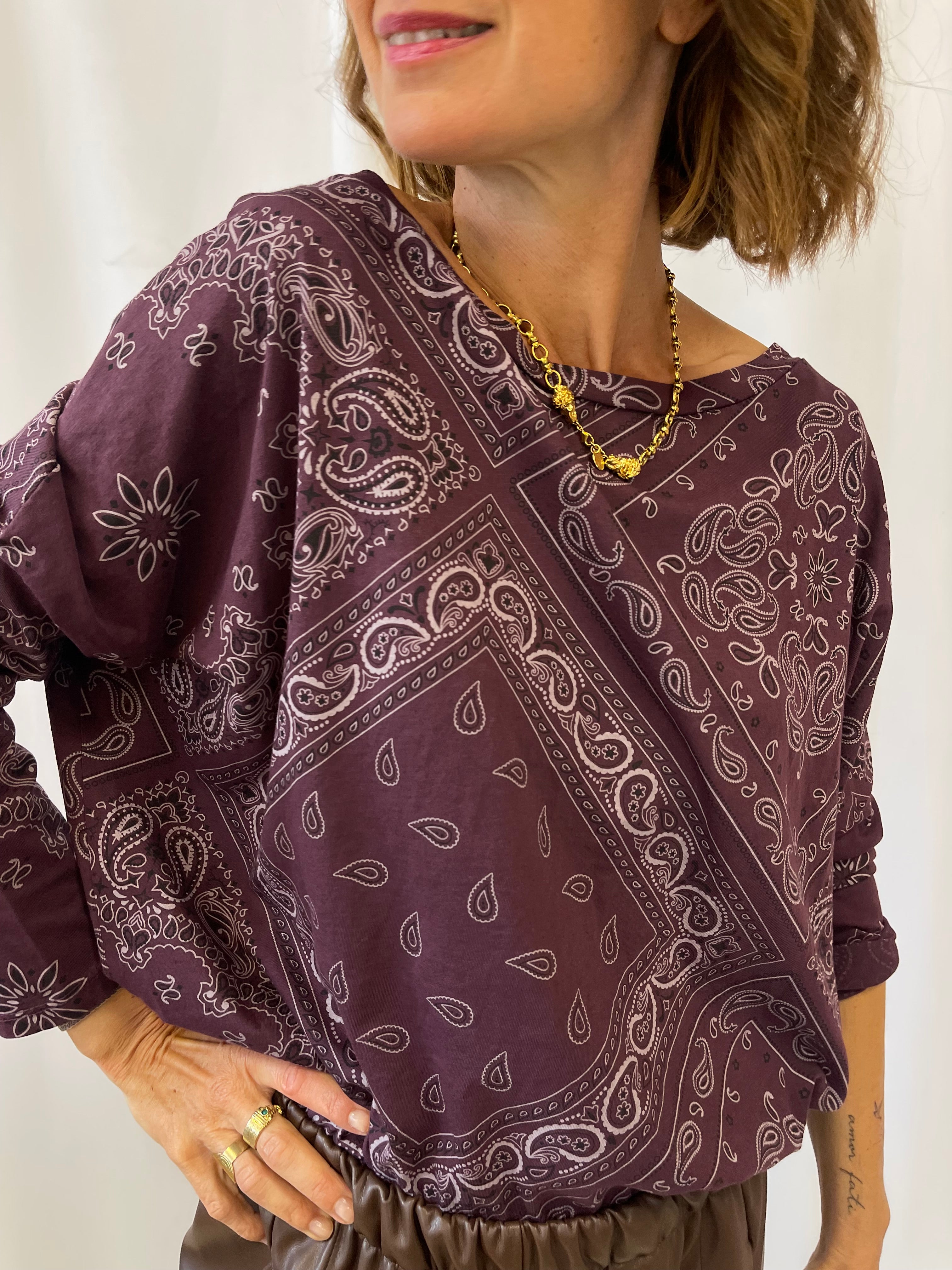 T-shirt Johanna APACHE manche longue