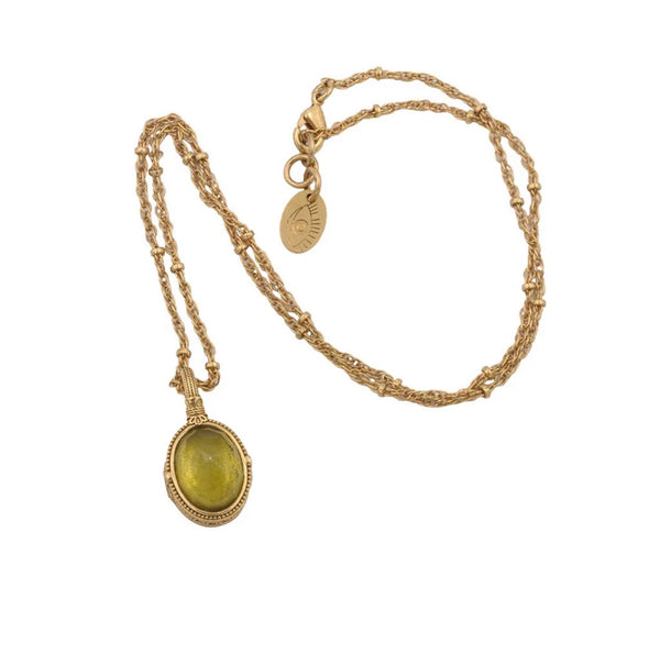 Collier LA2L Camay péridot
