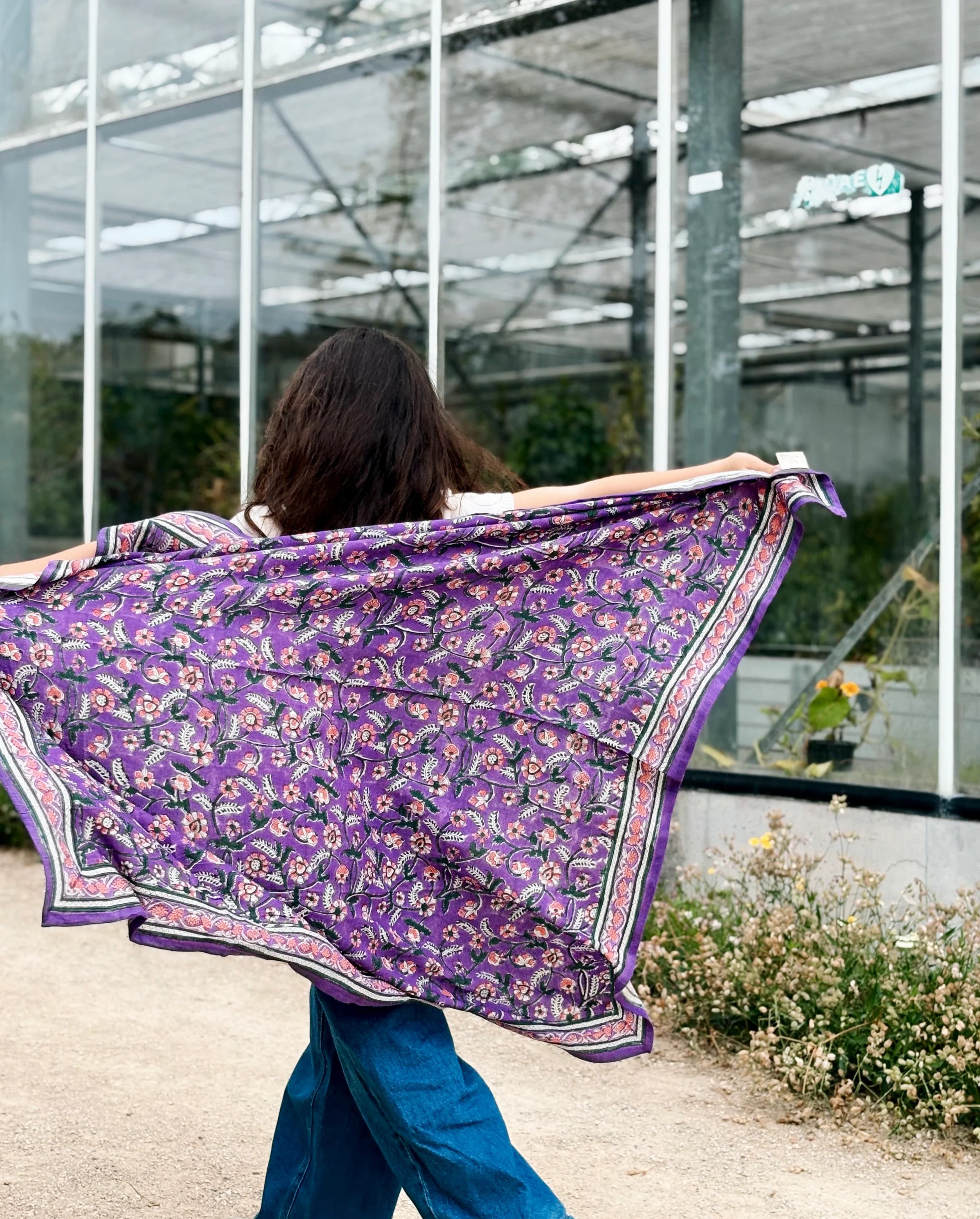 Foulard DELHI VIOLETTE SO FAMILY đź’ś
