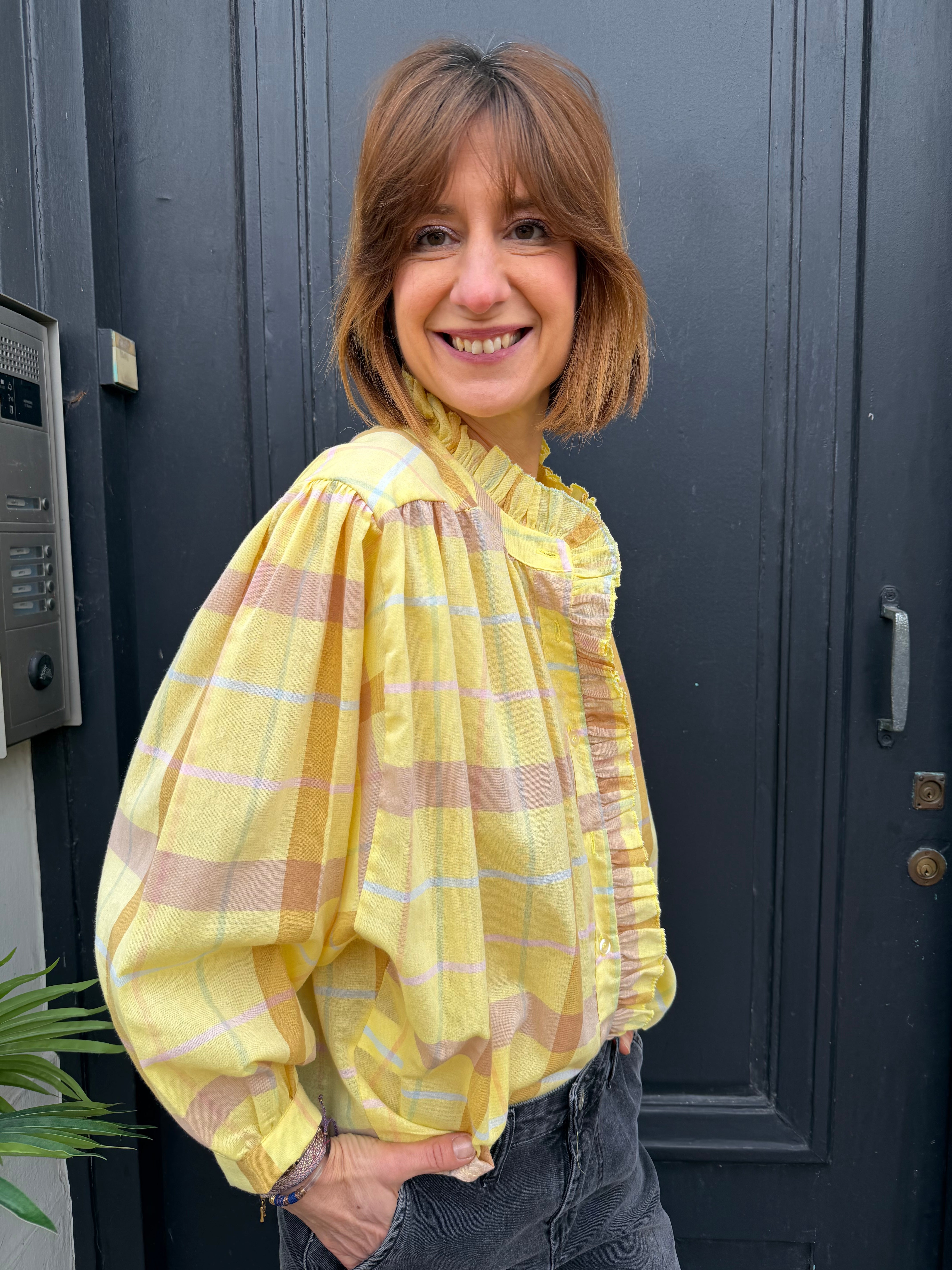 Blouse MARTINE jaune