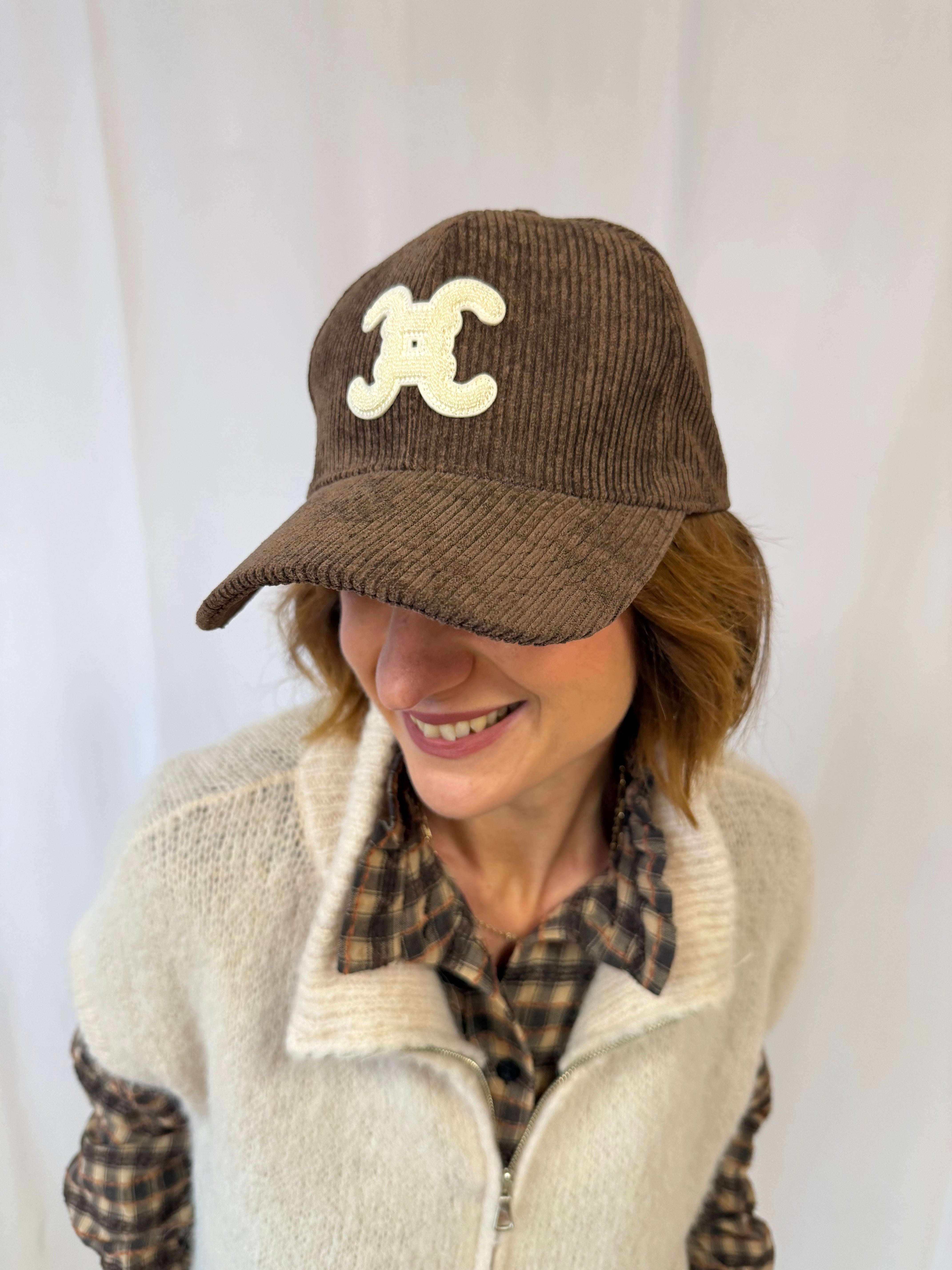 Casquette velours Vimoda