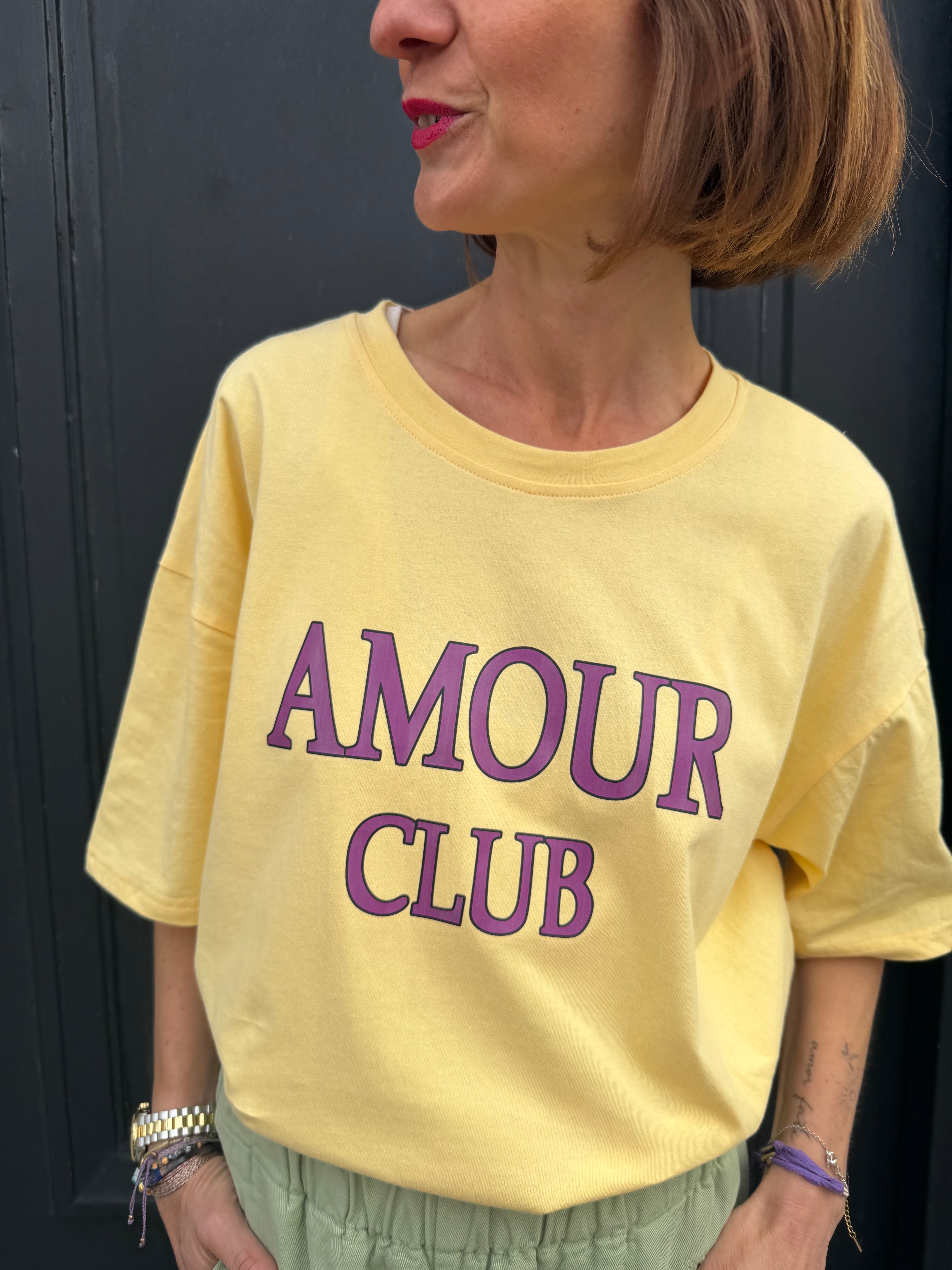 T-shirt manches courtes Amor