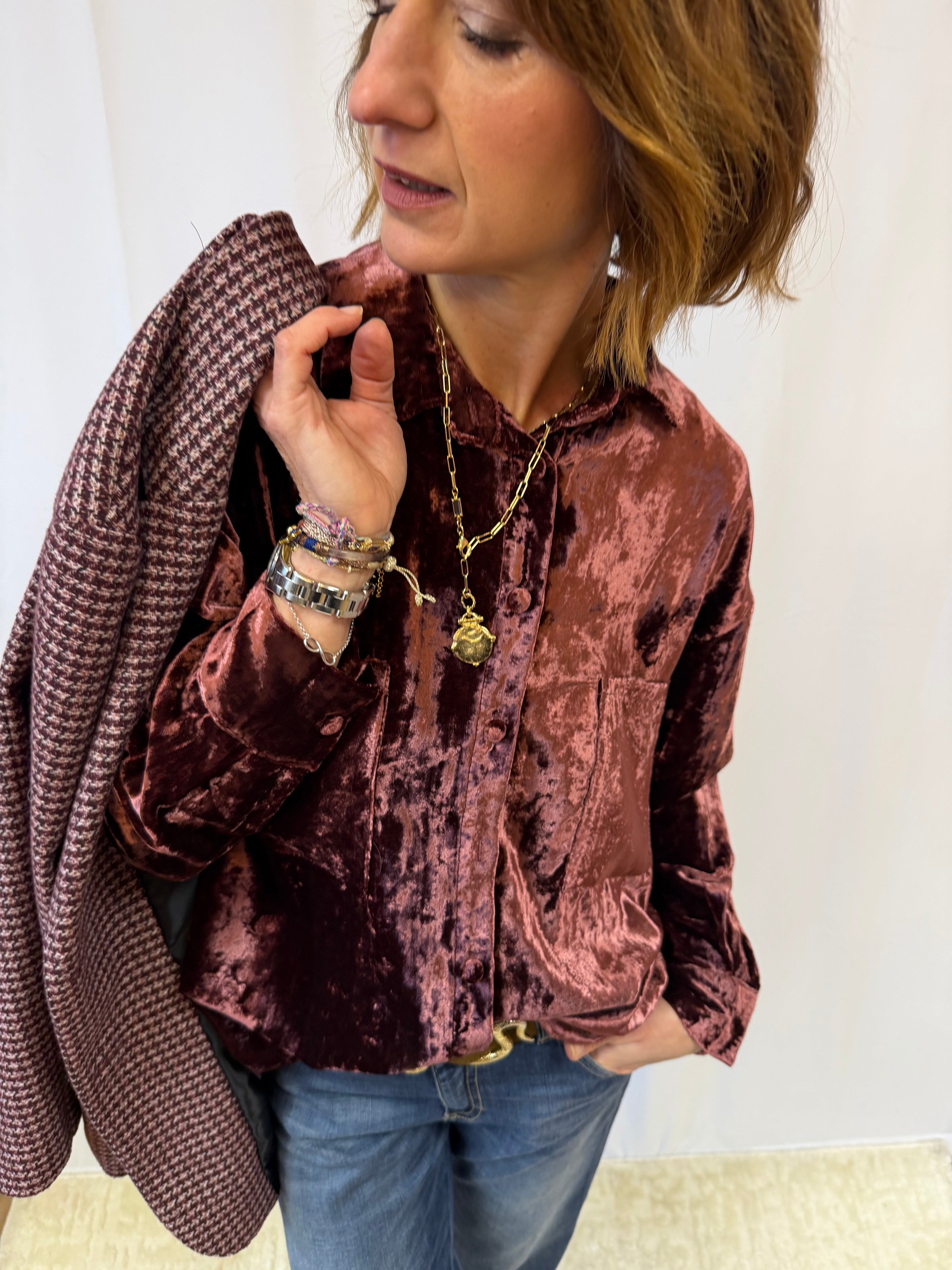 Blouse Johanna JESS velours
