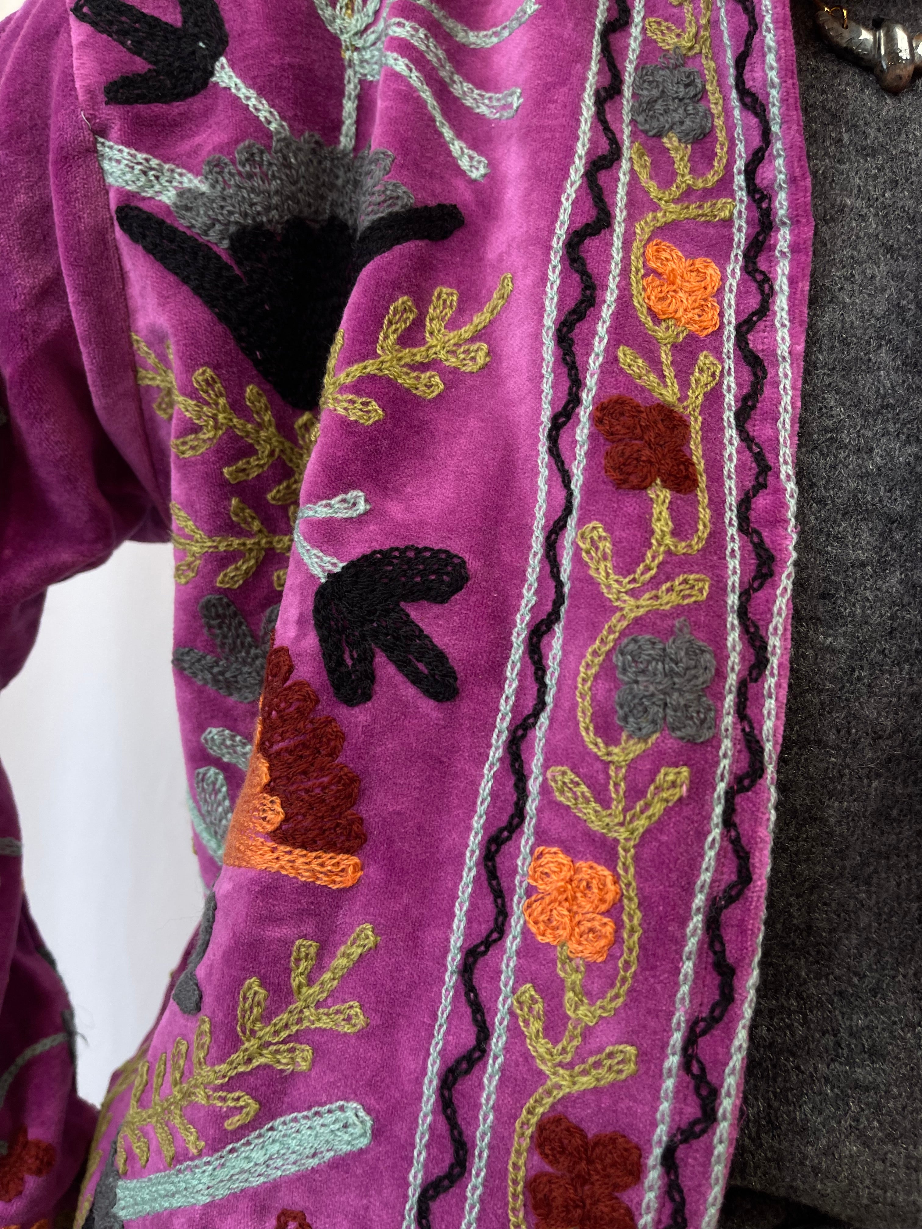 Veste brodée FOLK Johanna