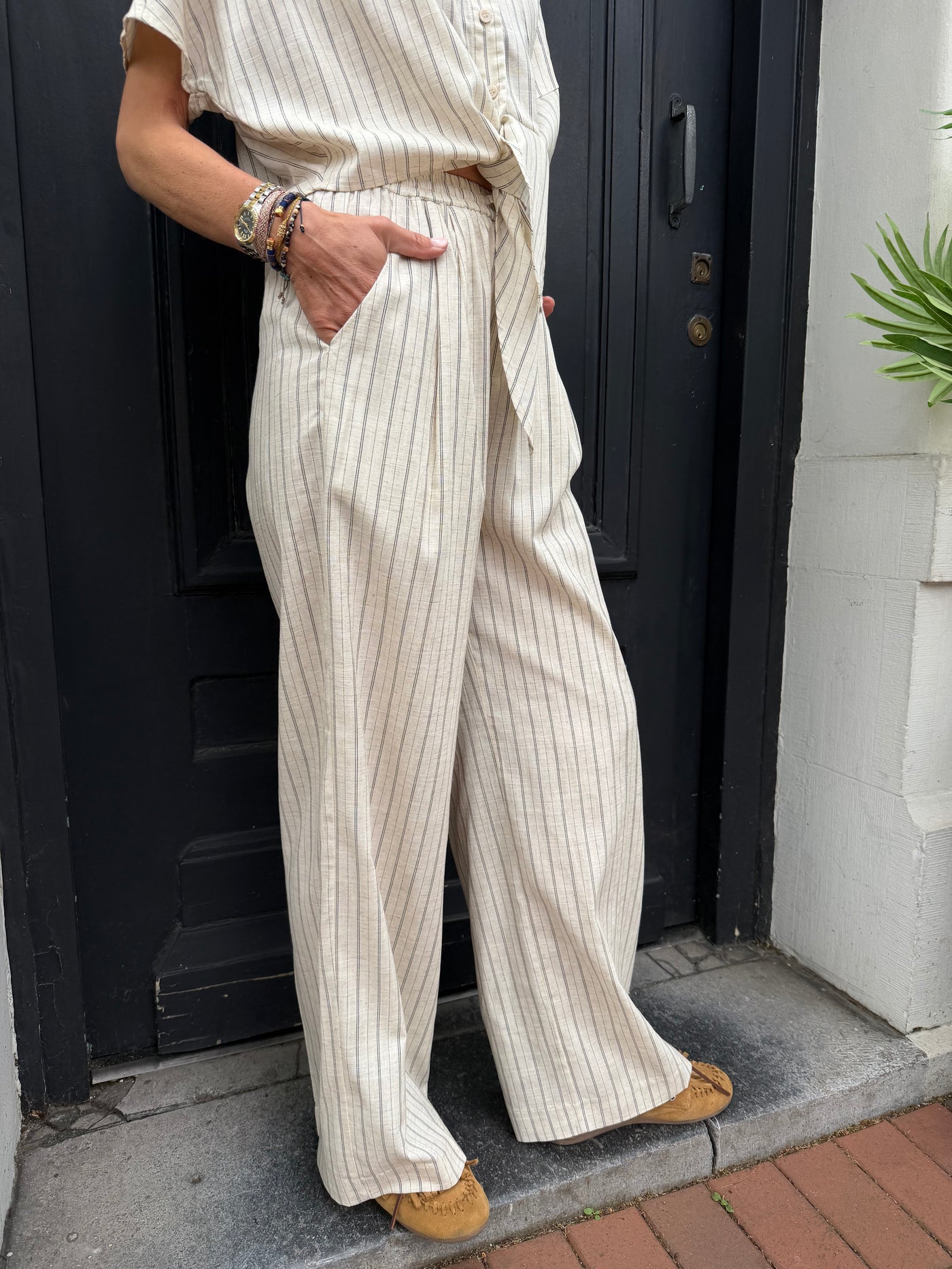 Pantalon Grace & Mila Weston à rayures
