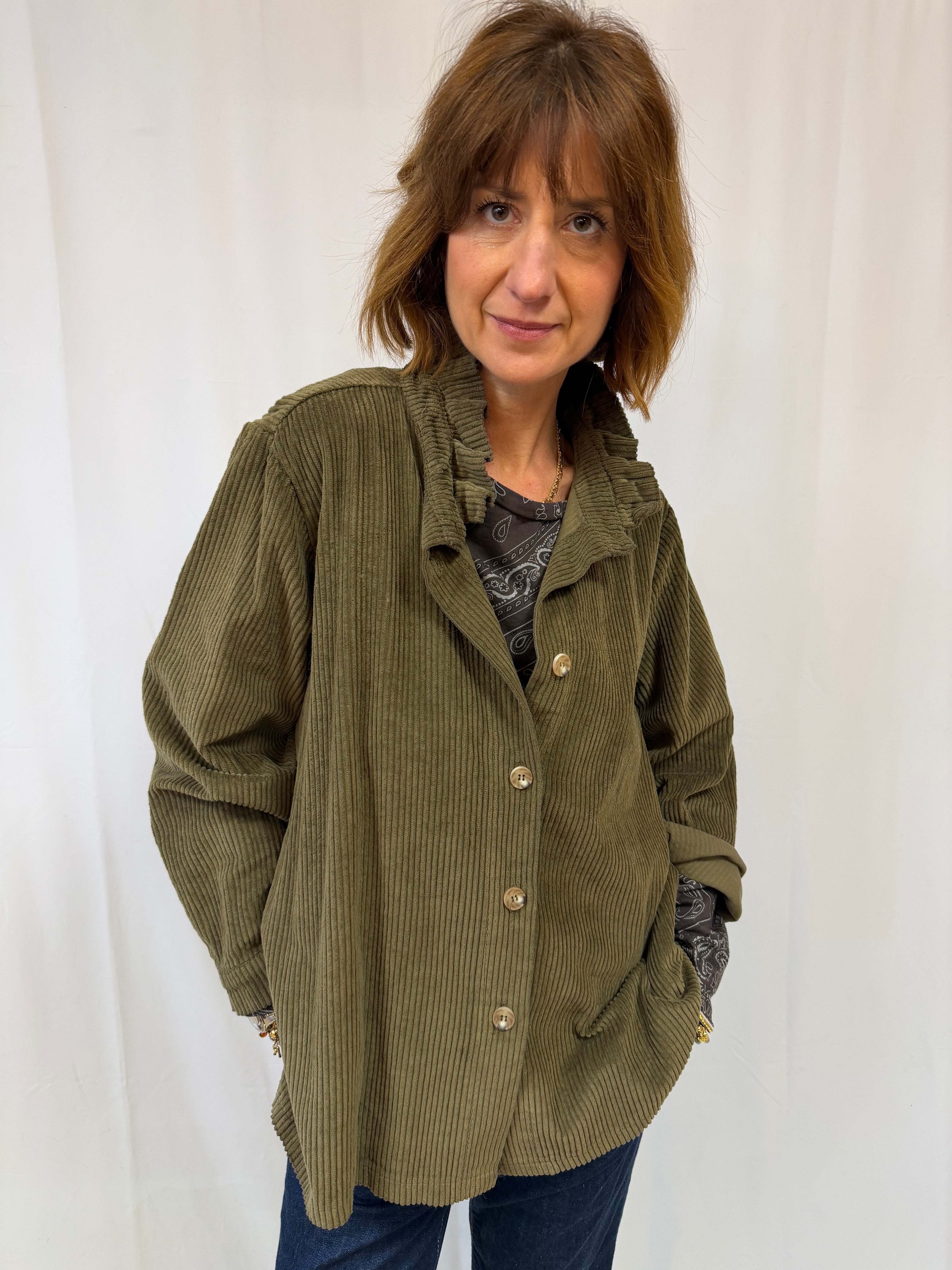 Chemise Johanna velours PAULINE