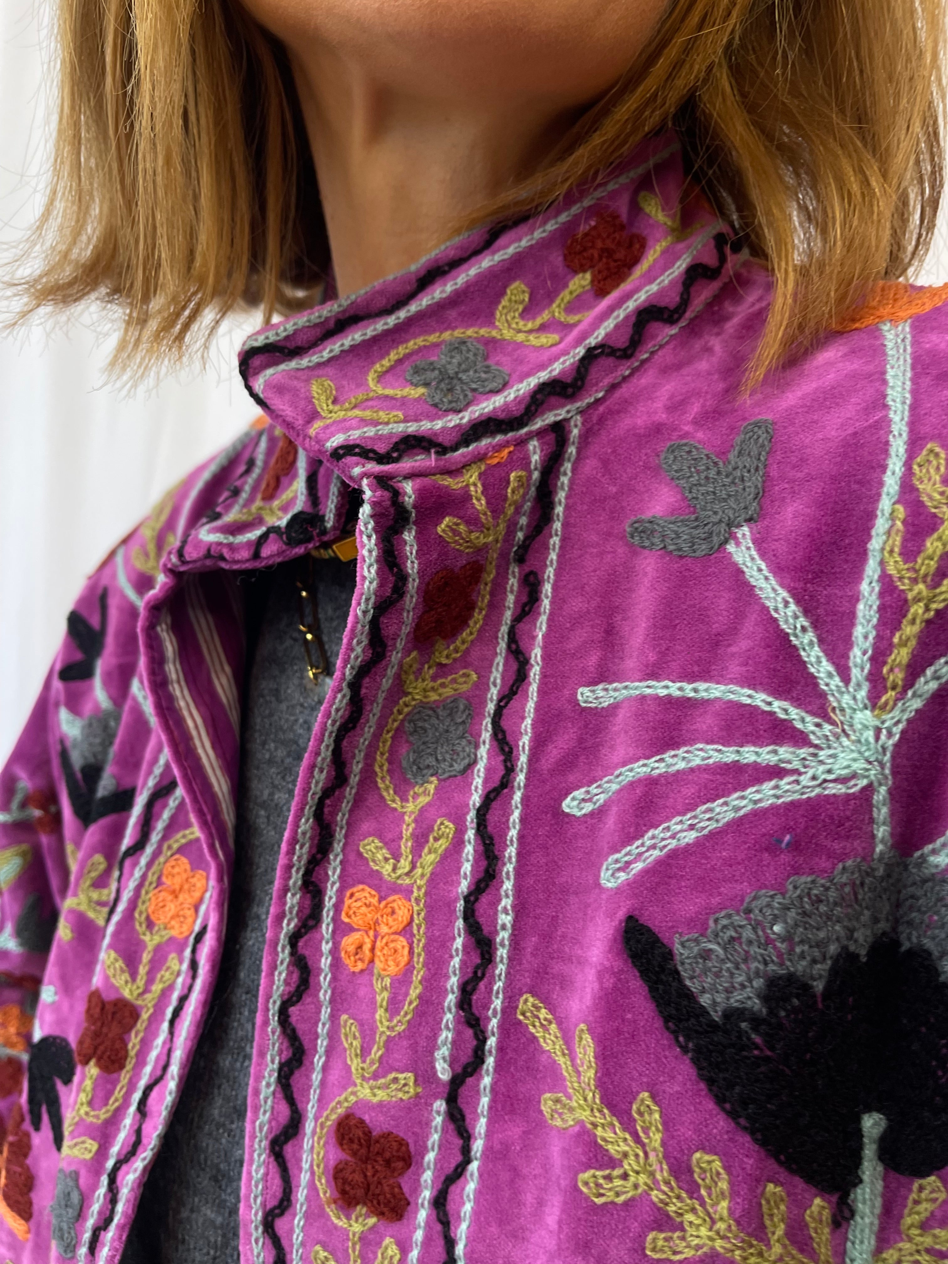 Veste brodée FOLK Johanna