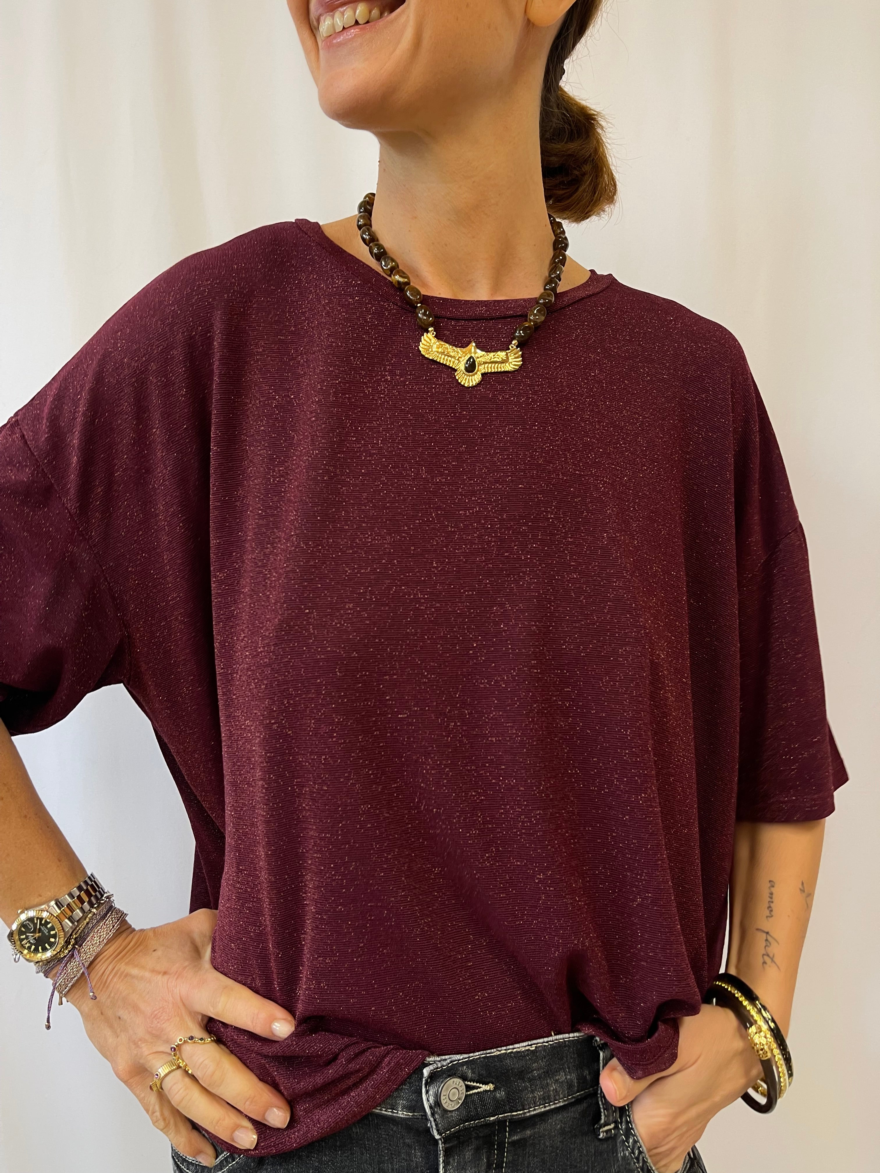 T-shirt Please MICHA pailletées