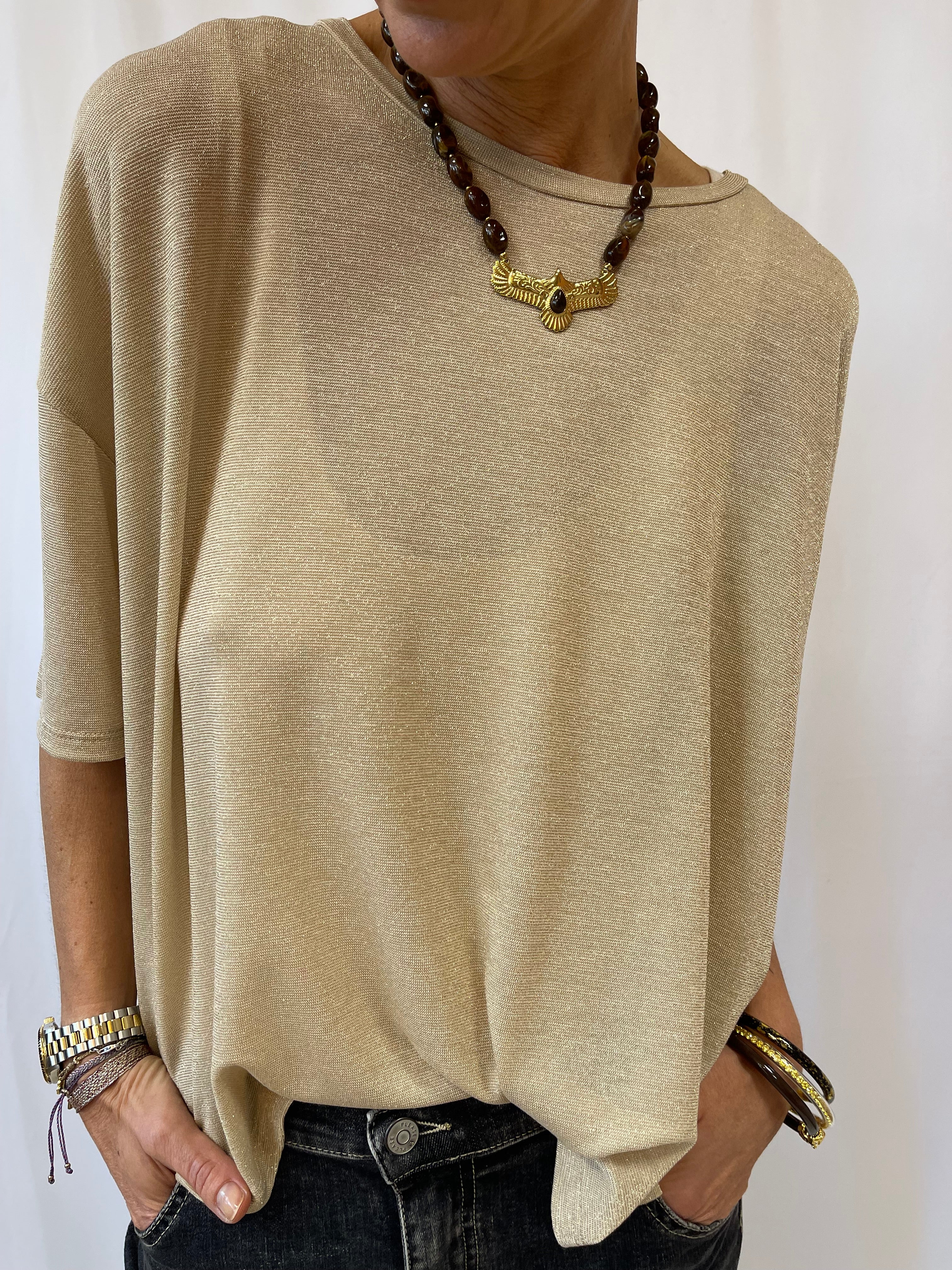 T-shirt Please MICHA pailletées