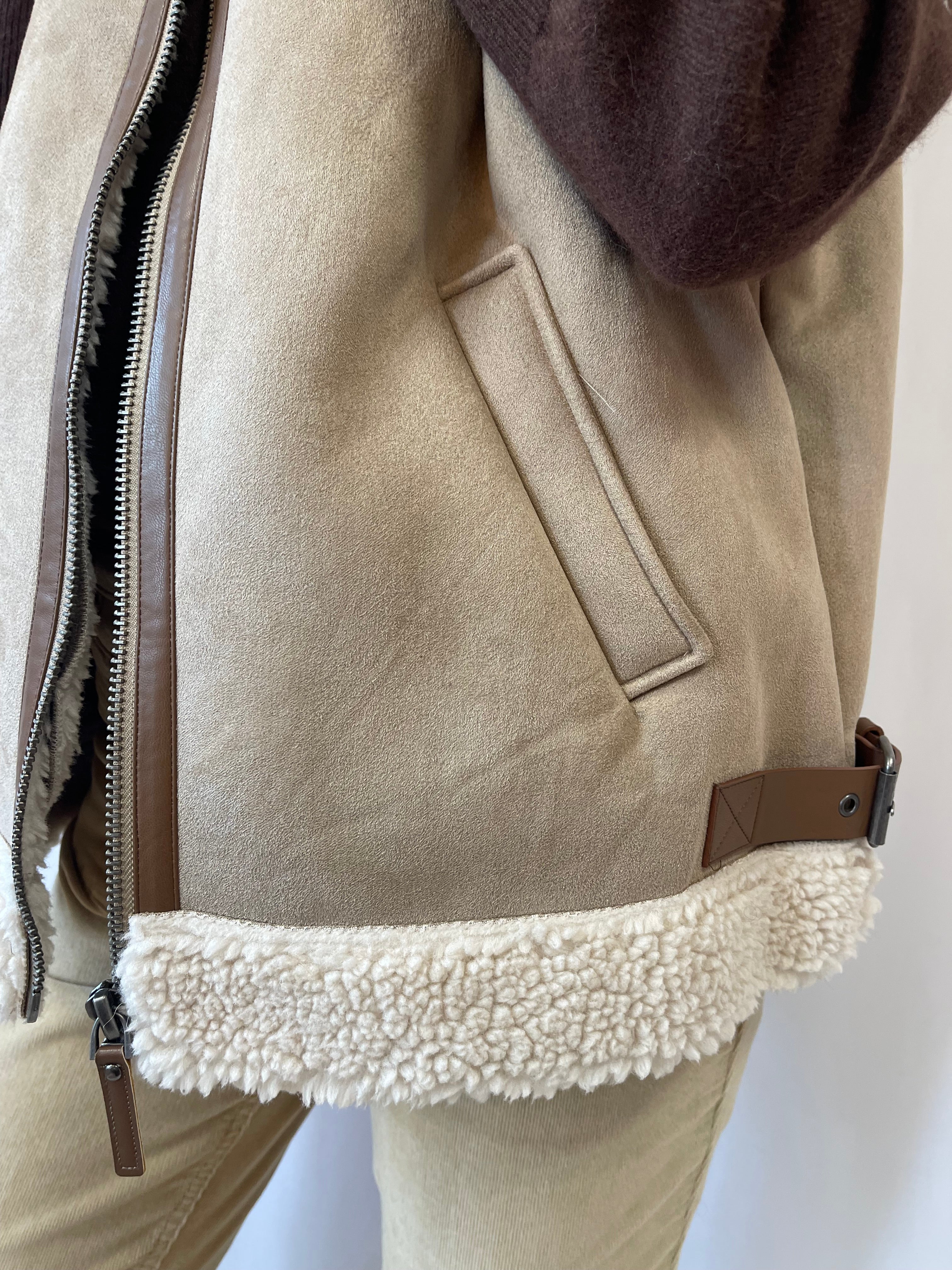Manteau sans manches UMA Cream