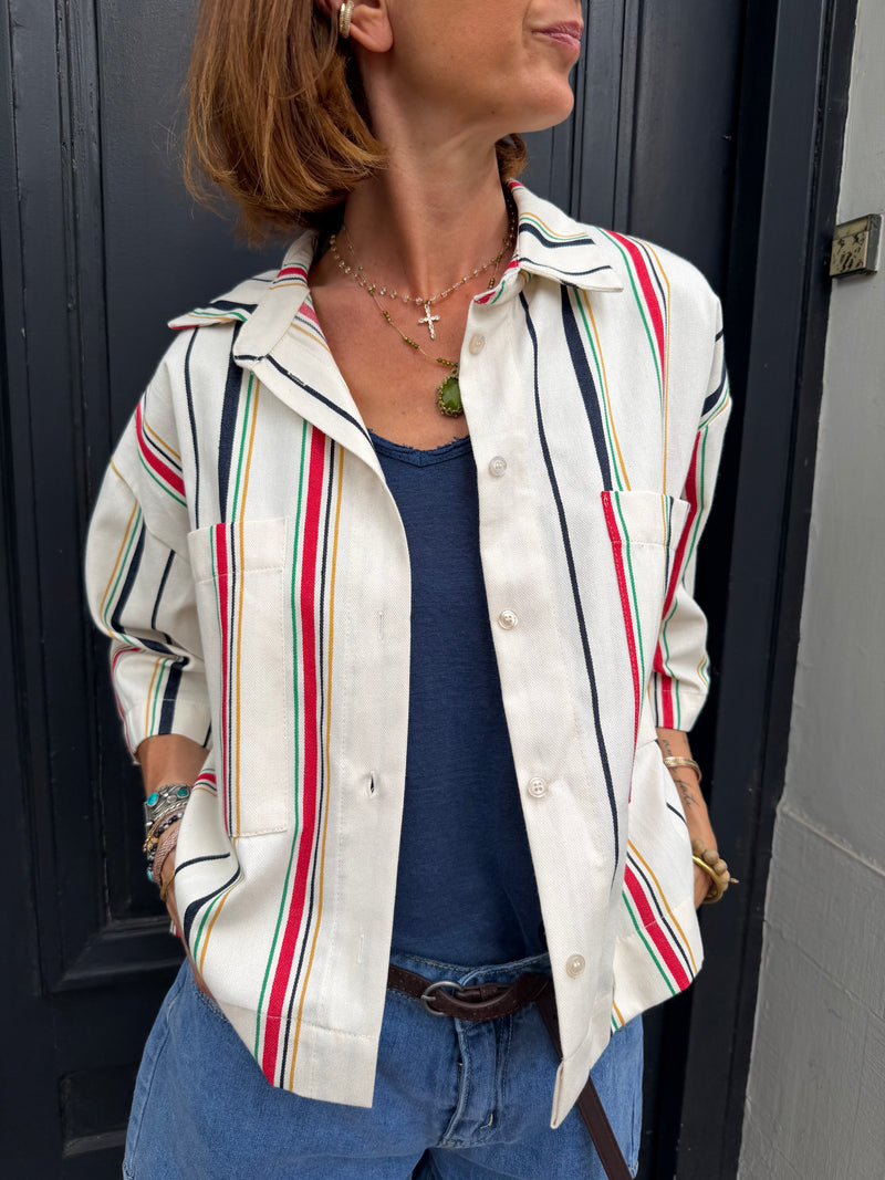 Veste Johanna Ferret à rayures