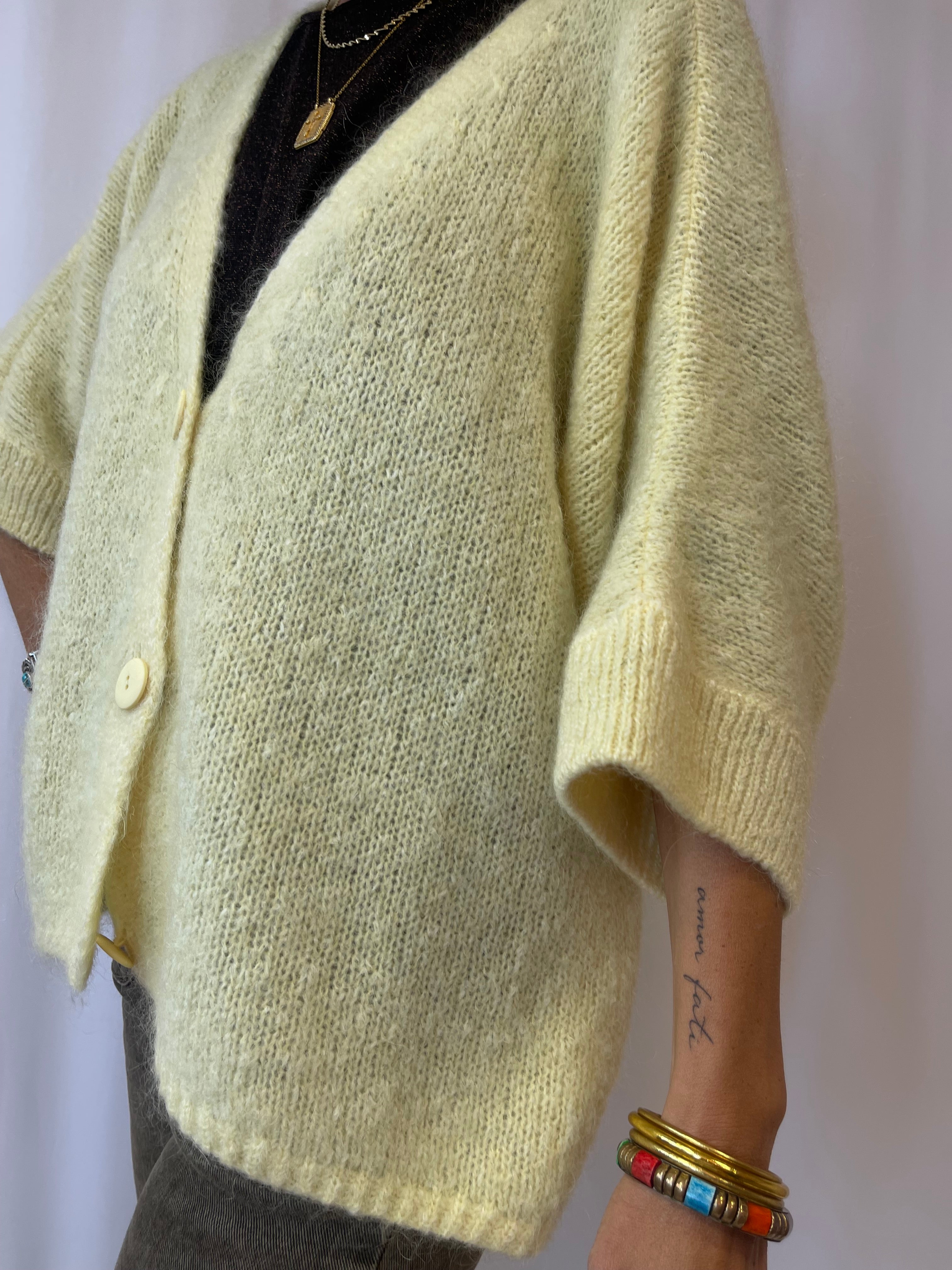 Gilet manches 3/4 JULIETTE Please