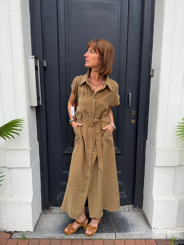 Robe Carla kaki