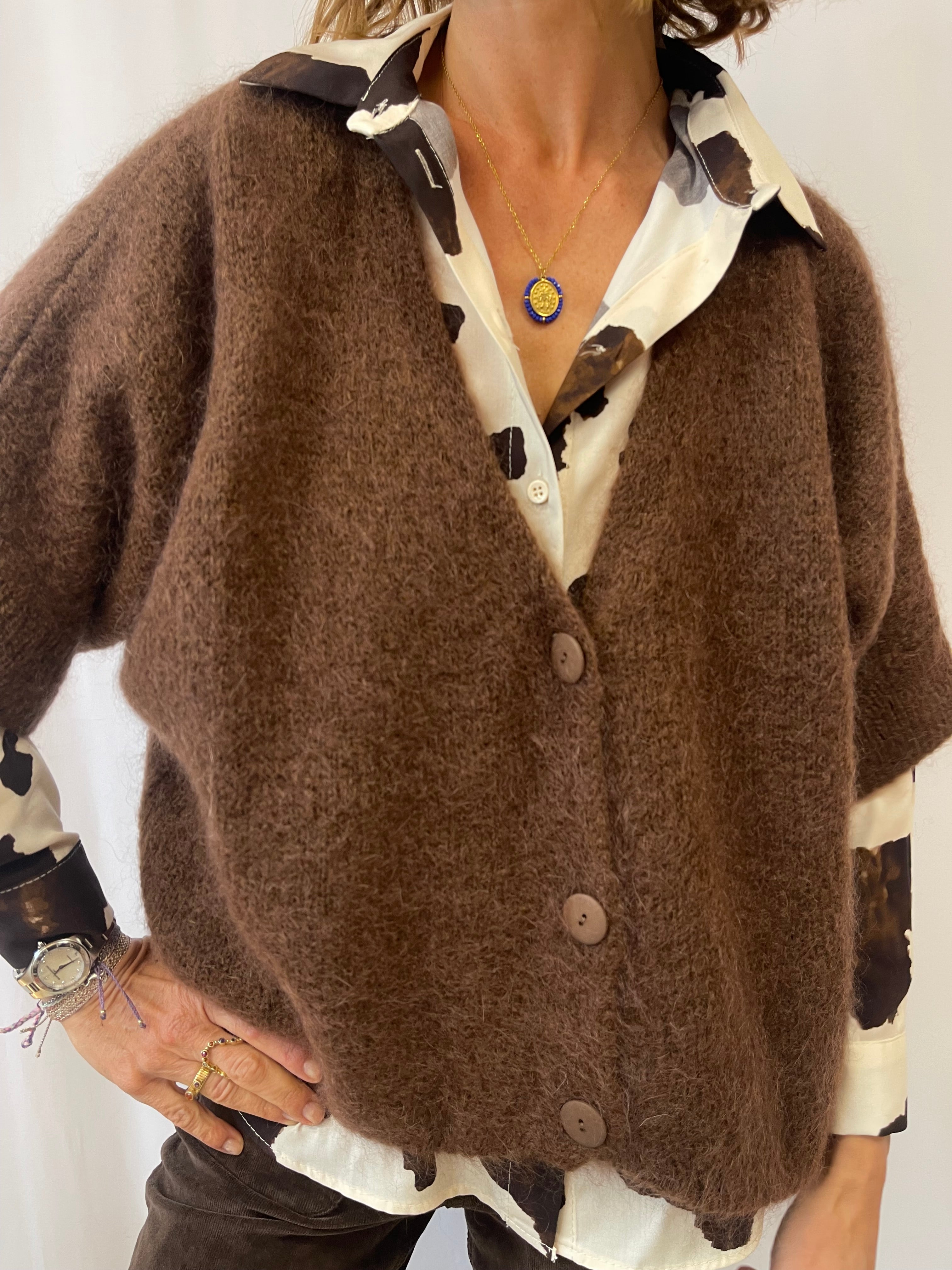 Gilet manches 3/4 JULIETTE Please