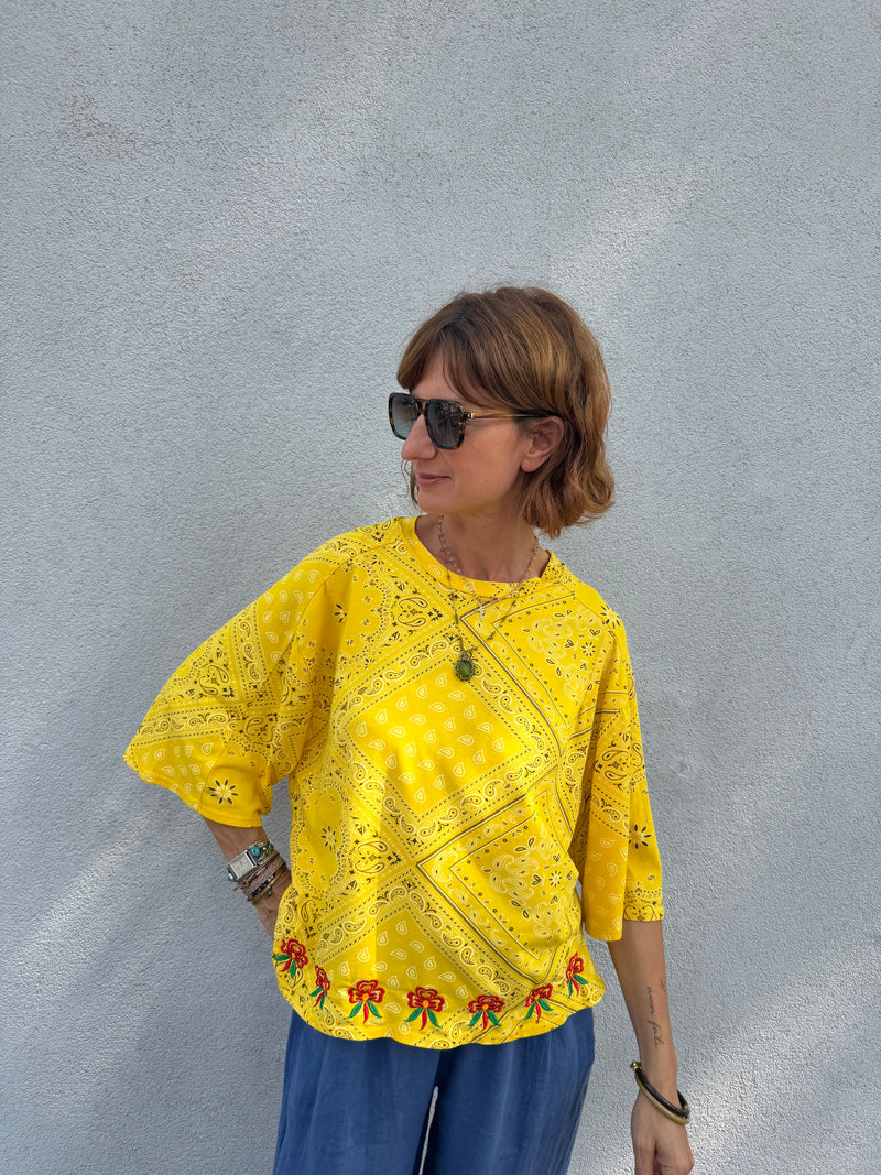 T-shirt Johanna Bindi motif bandana