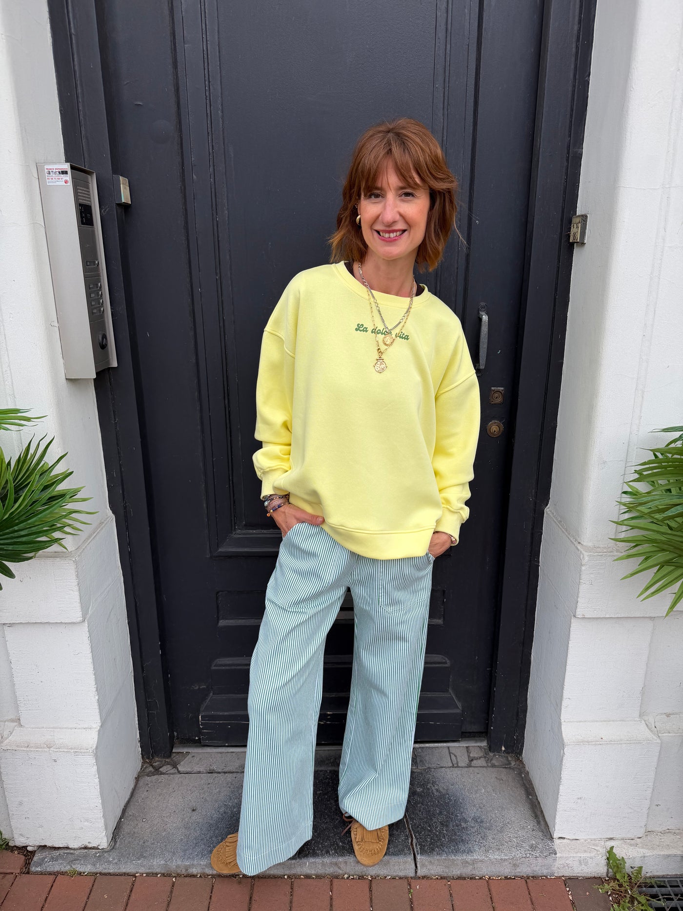 Pantalon Carlos à rayures