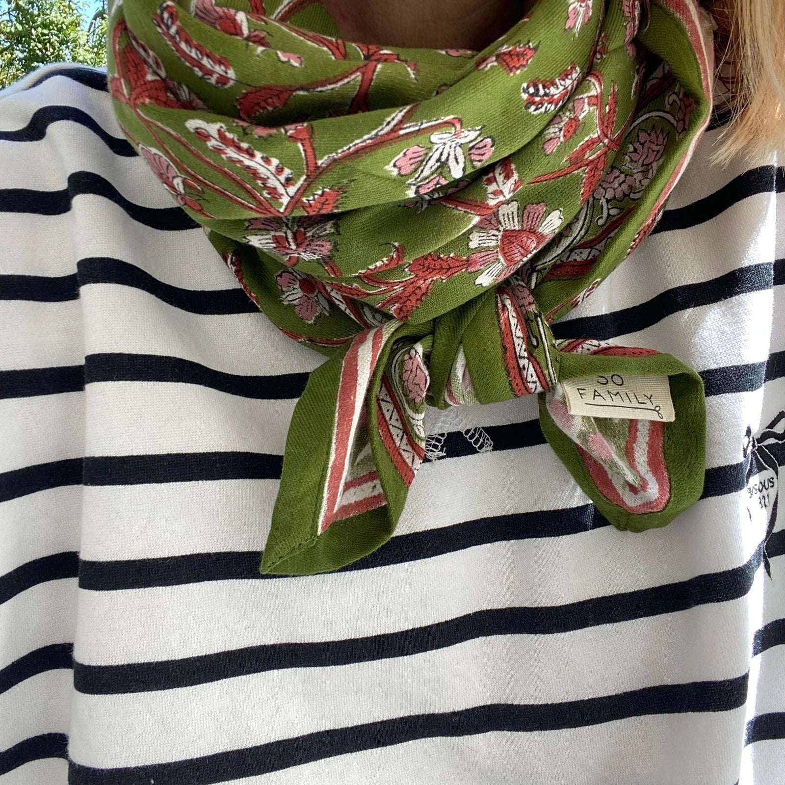 Foulard DELHI MENTHE SO FAMILY đź’š