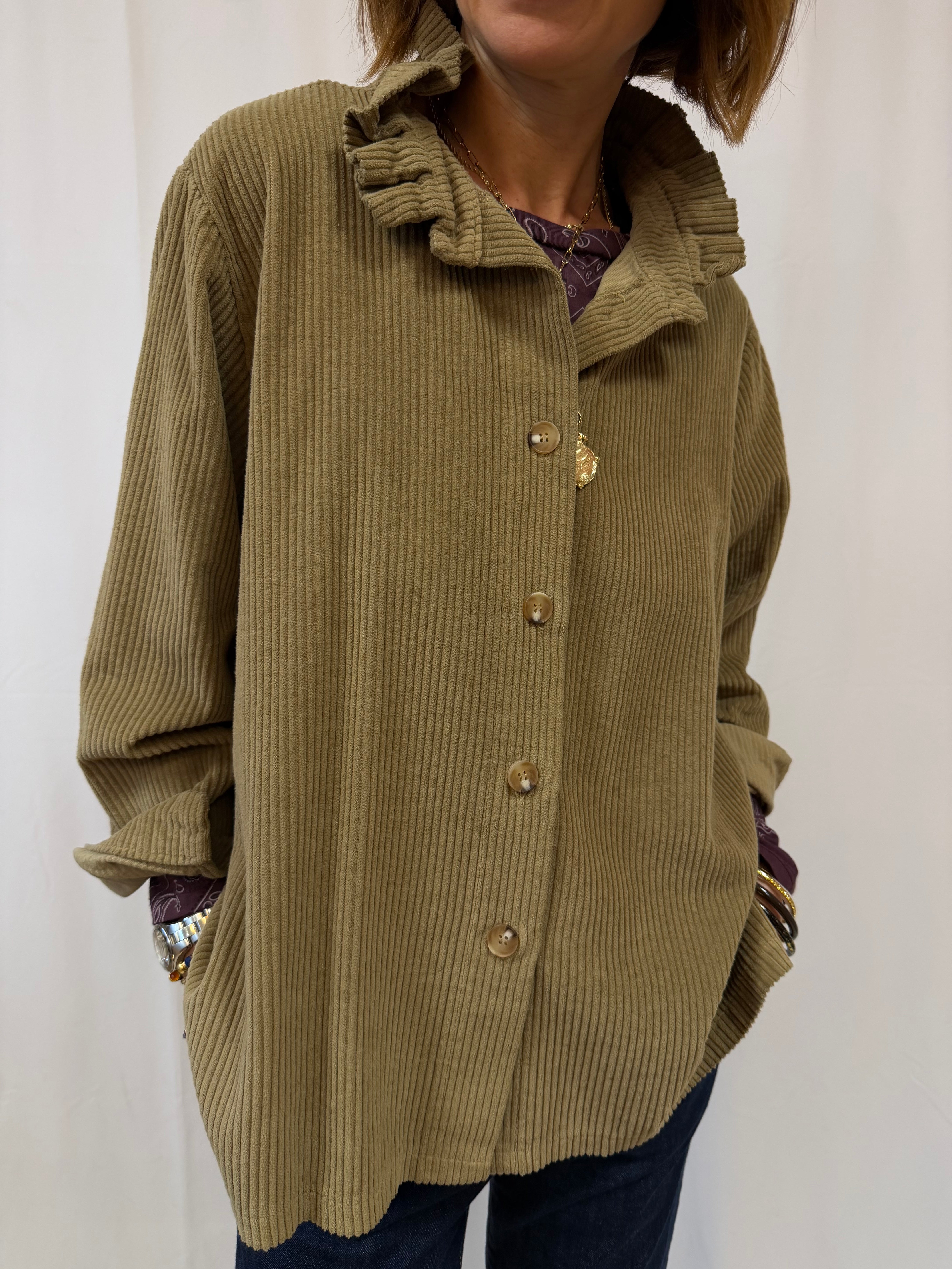 Chemise Johanna velours PAULINE