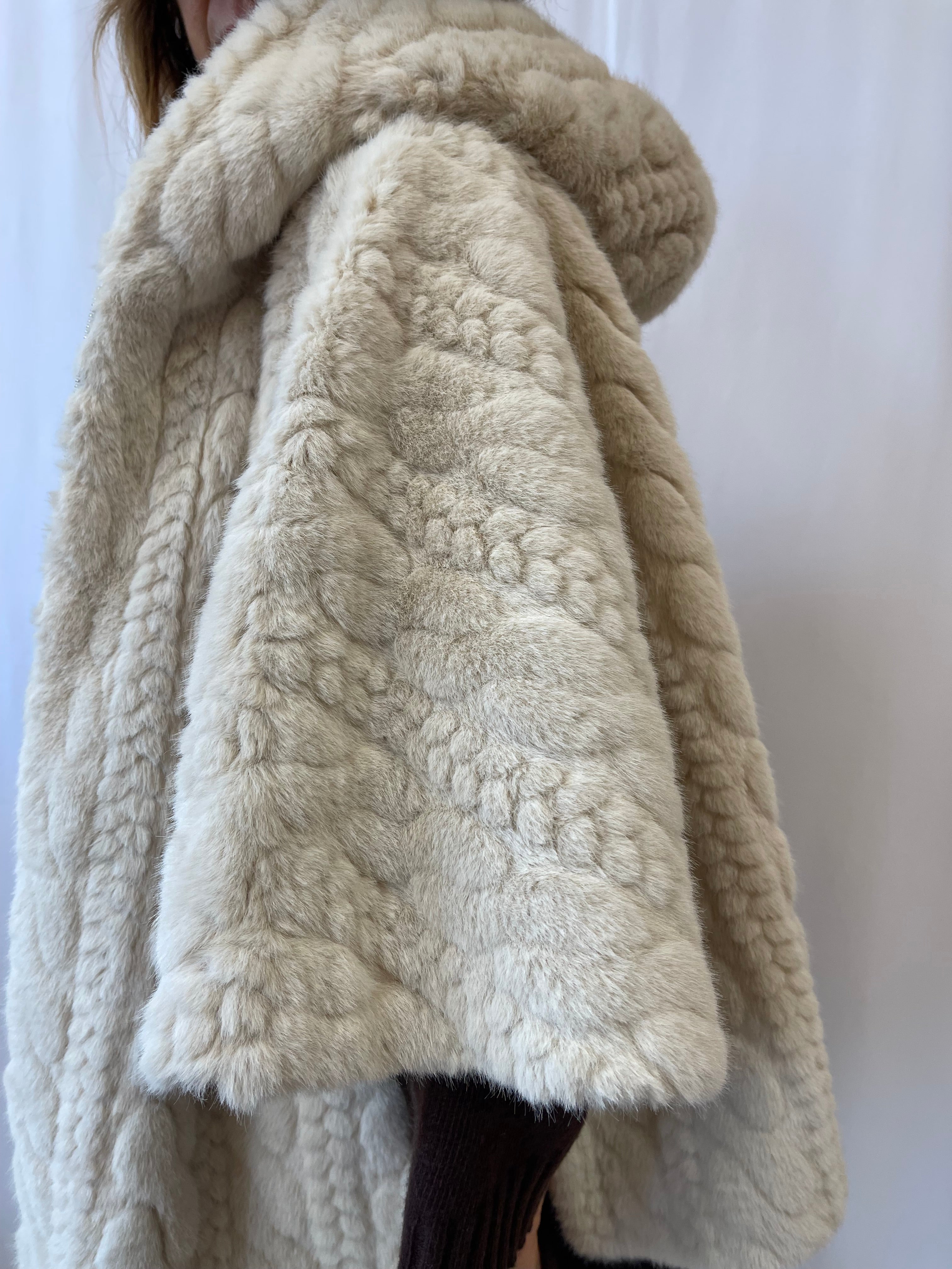 Veste fausse fourrure ABELLA Adoré