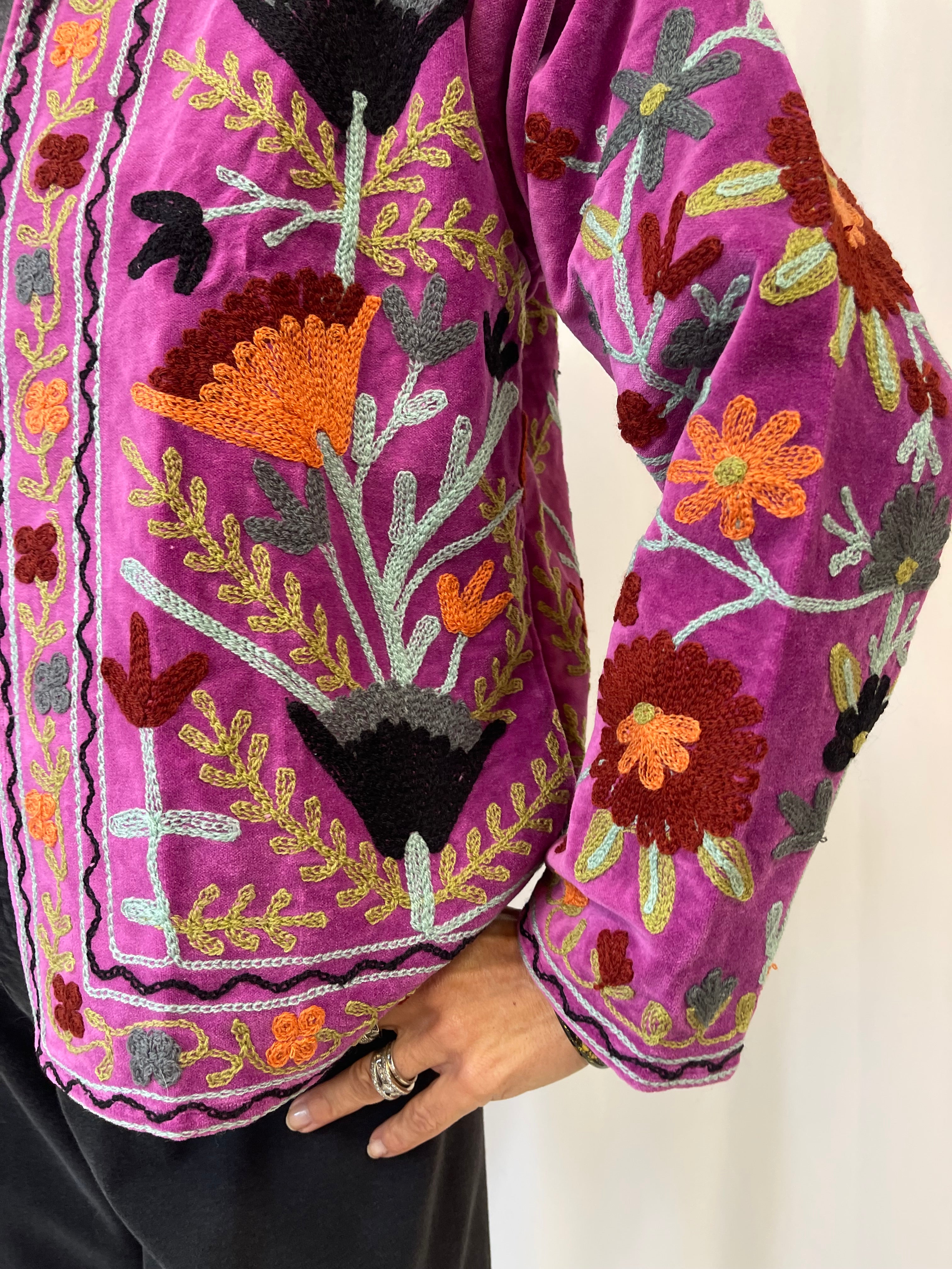 Veste brodée FOLK Johanna