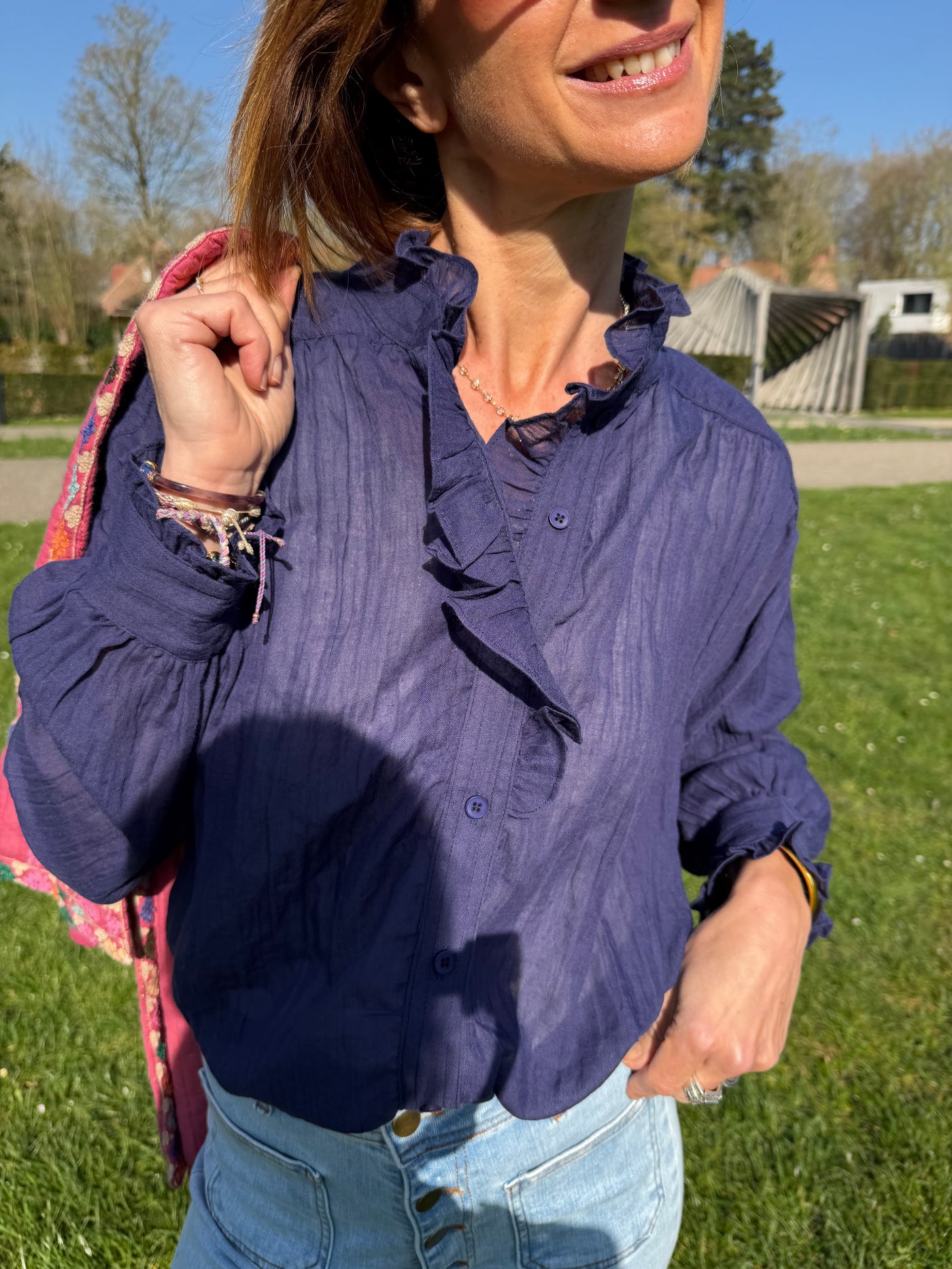 Blouse Melanie gaze de coton