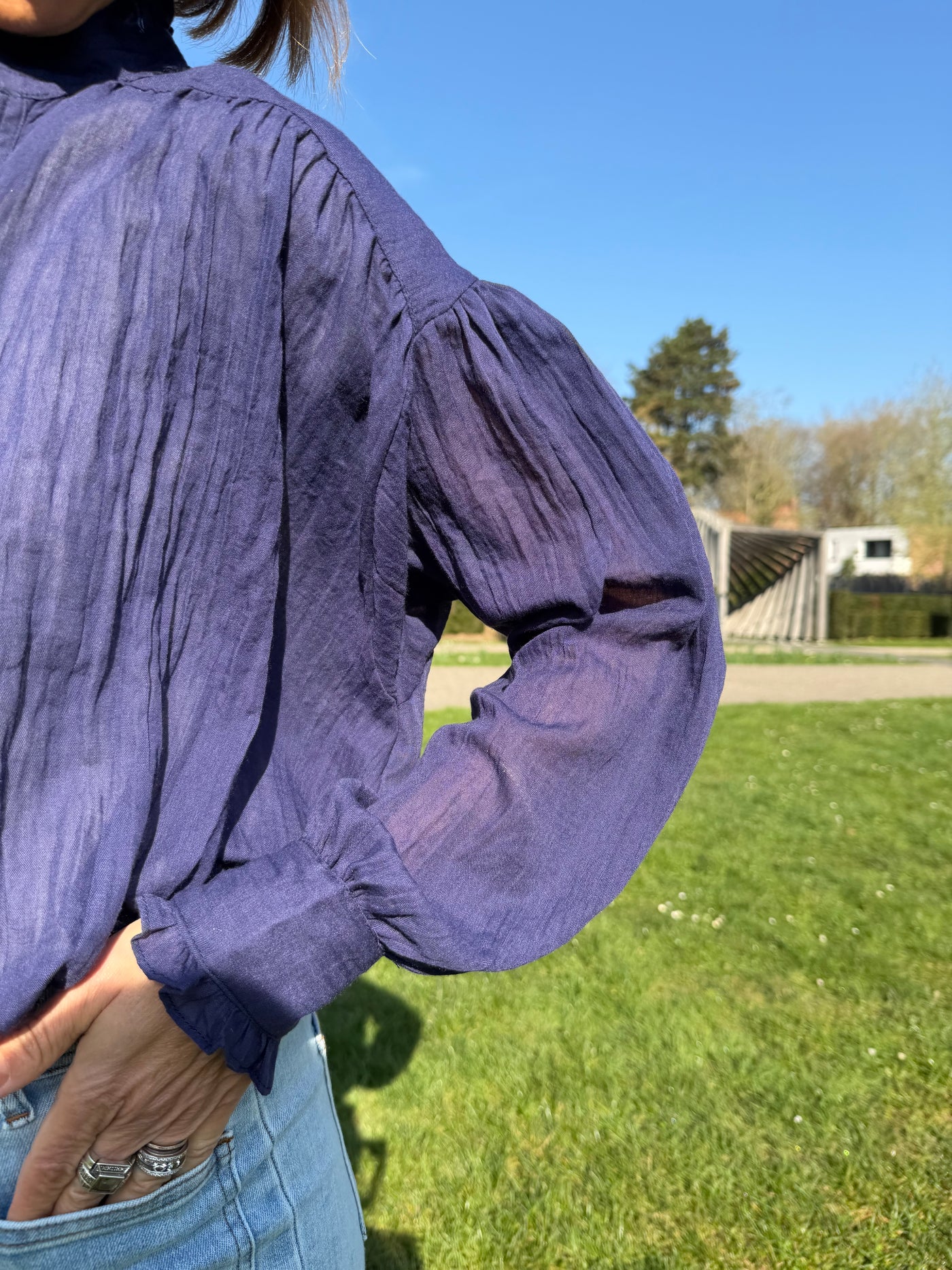 Blouse Melanie gaze de coton