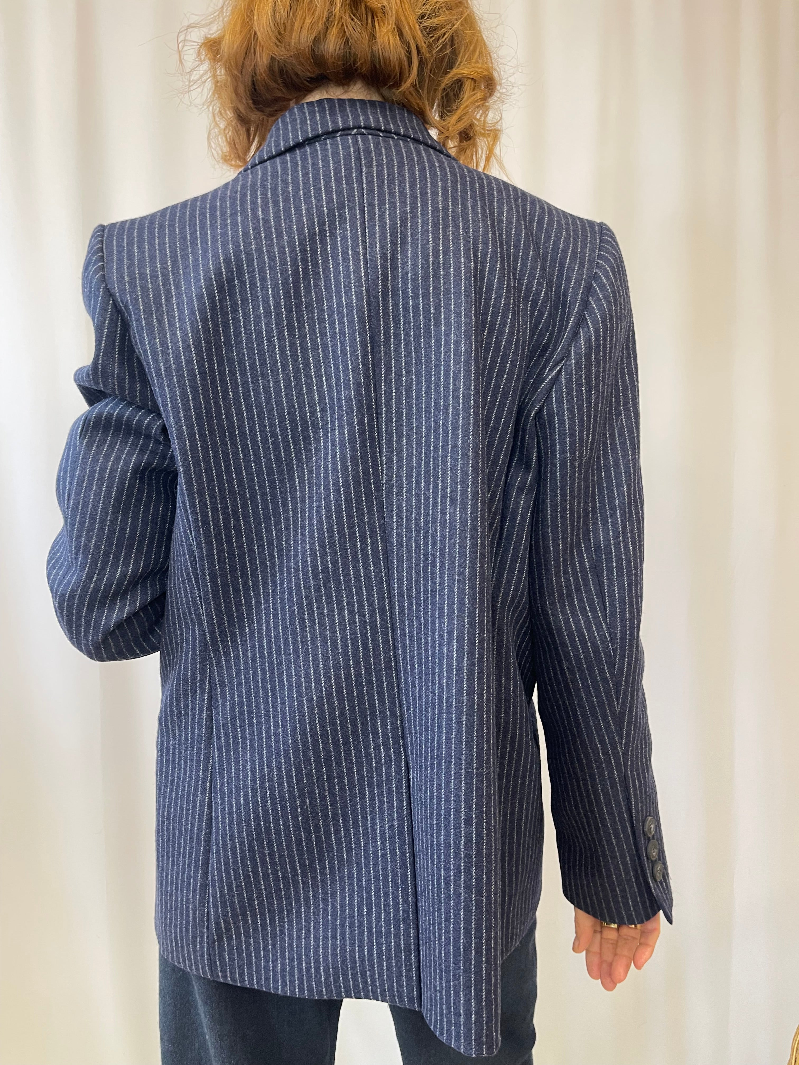 Blazer JACKIE navy note Maison Hôtel