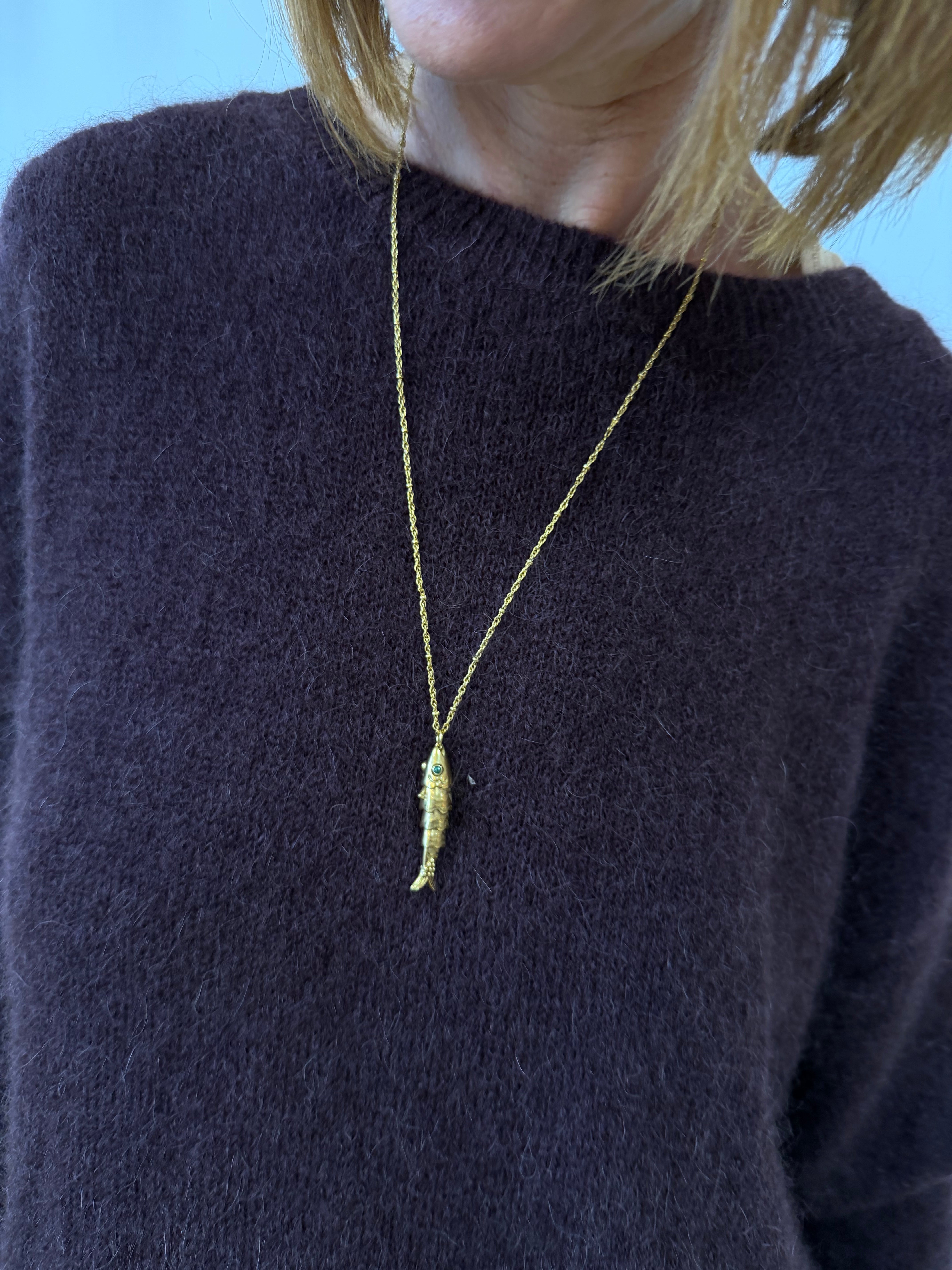 Vue de face Collier LA2L SACHA POISSON