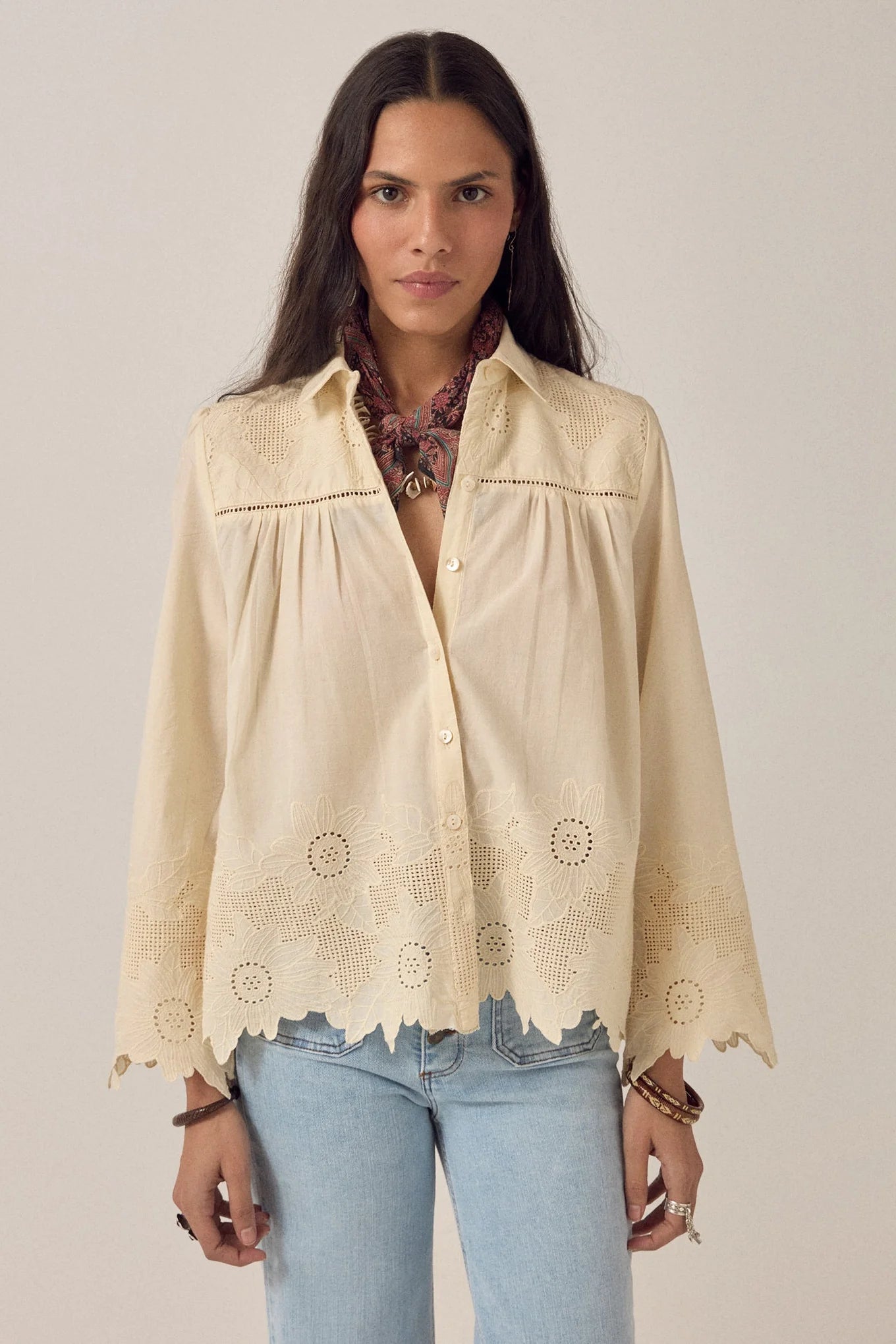 Blouse Maison Hotel Arbind ivory
