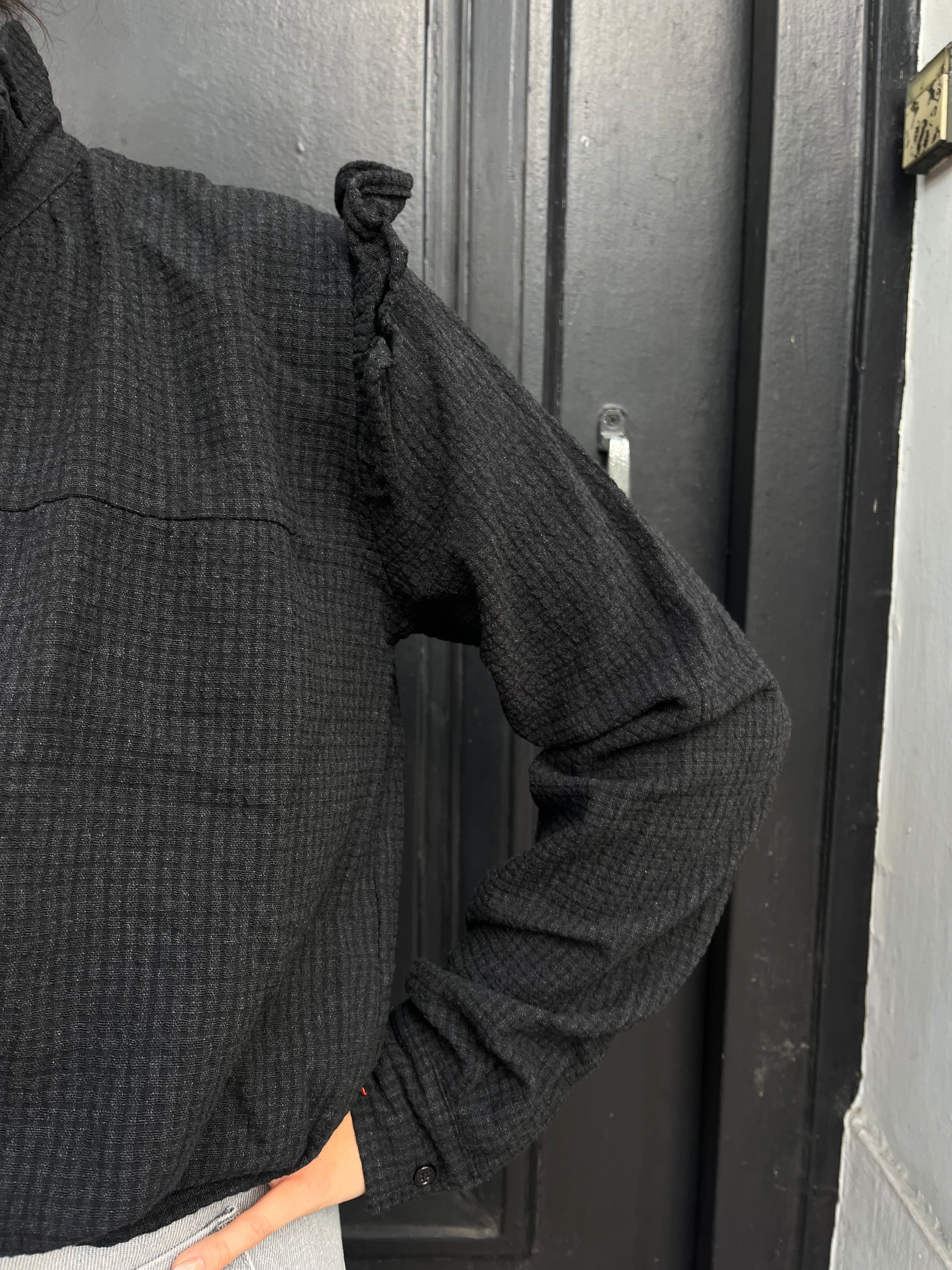 Blouse CAPUCINE ASH - MAISON HOTEL