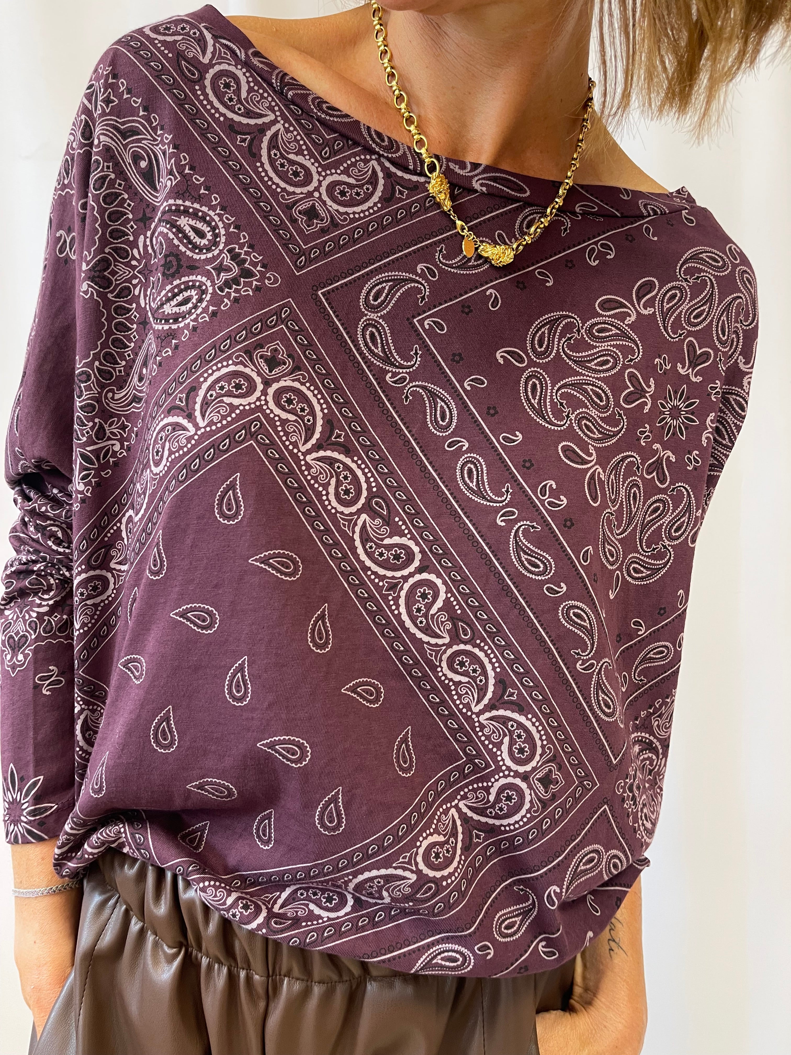 T-shirt Johanna APACHE manche longue