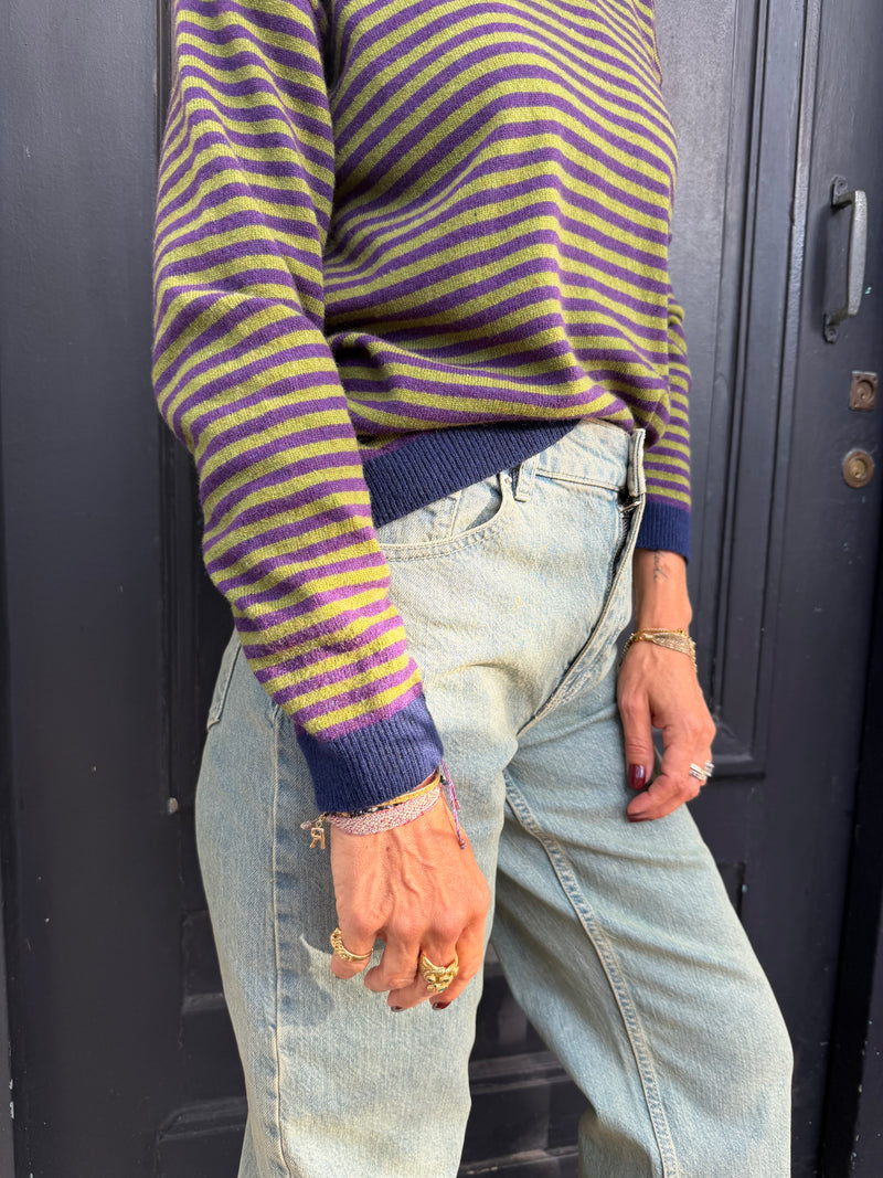 Pull Léonard à rayures