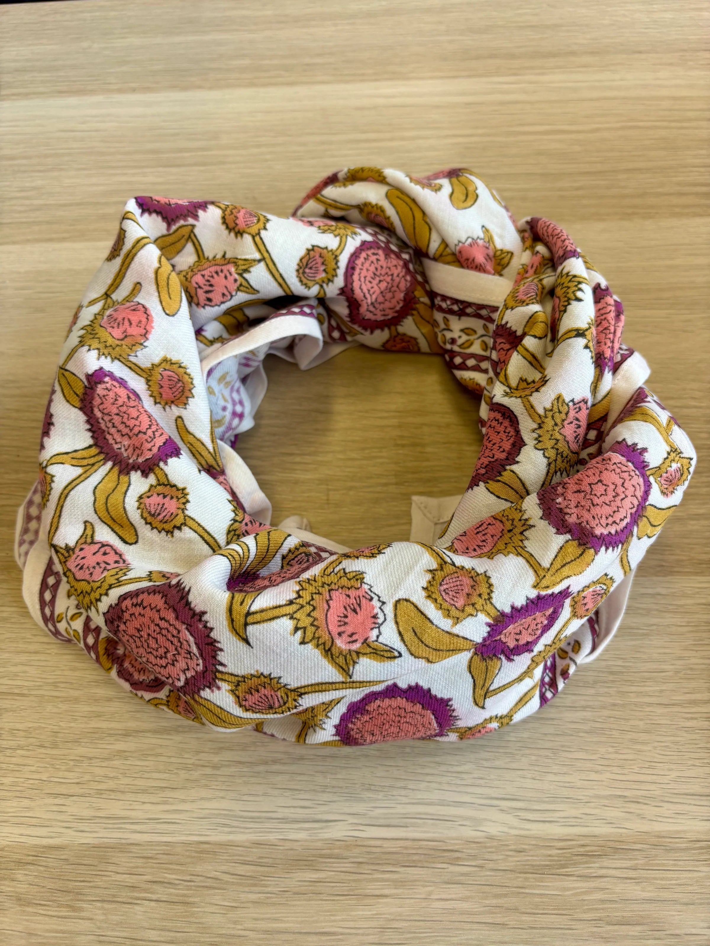 Foulard PINK PONDICHERY SO FAMILY đź©·