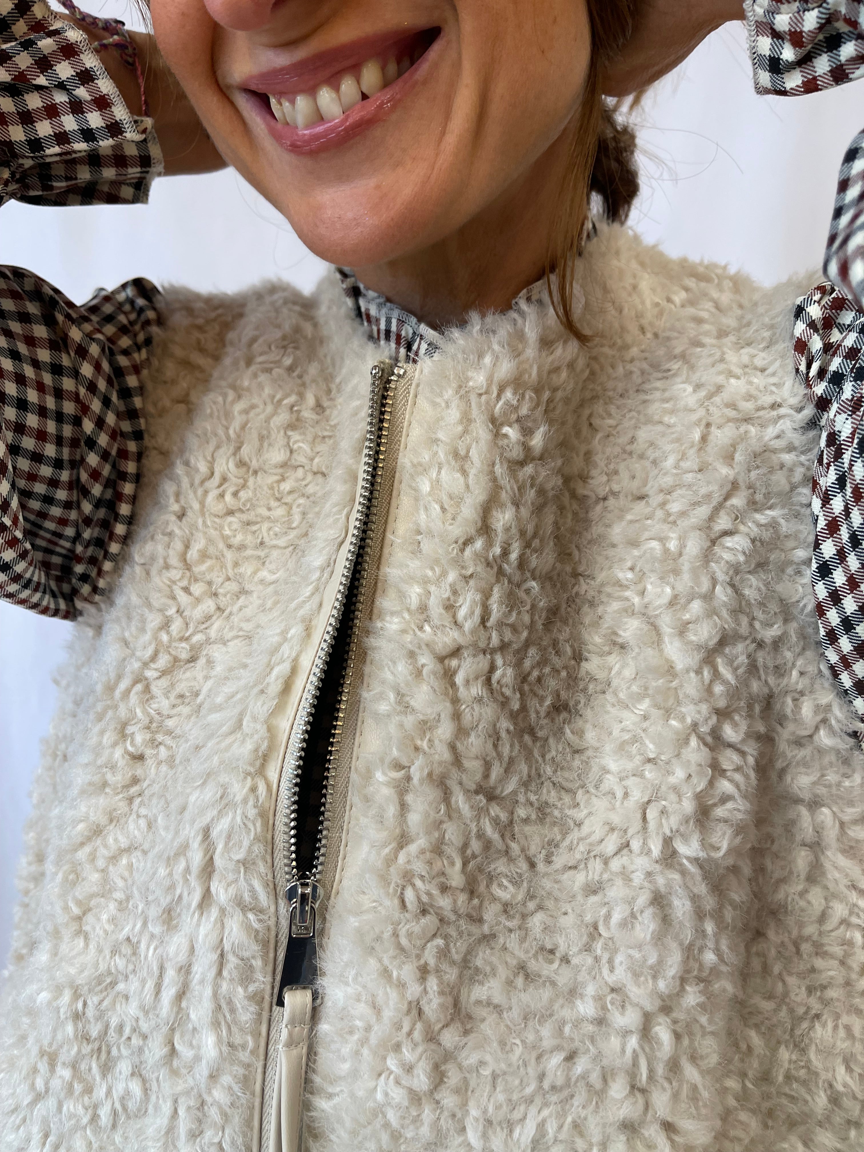 Gilet fausse fourrure LUDMILA Adoré