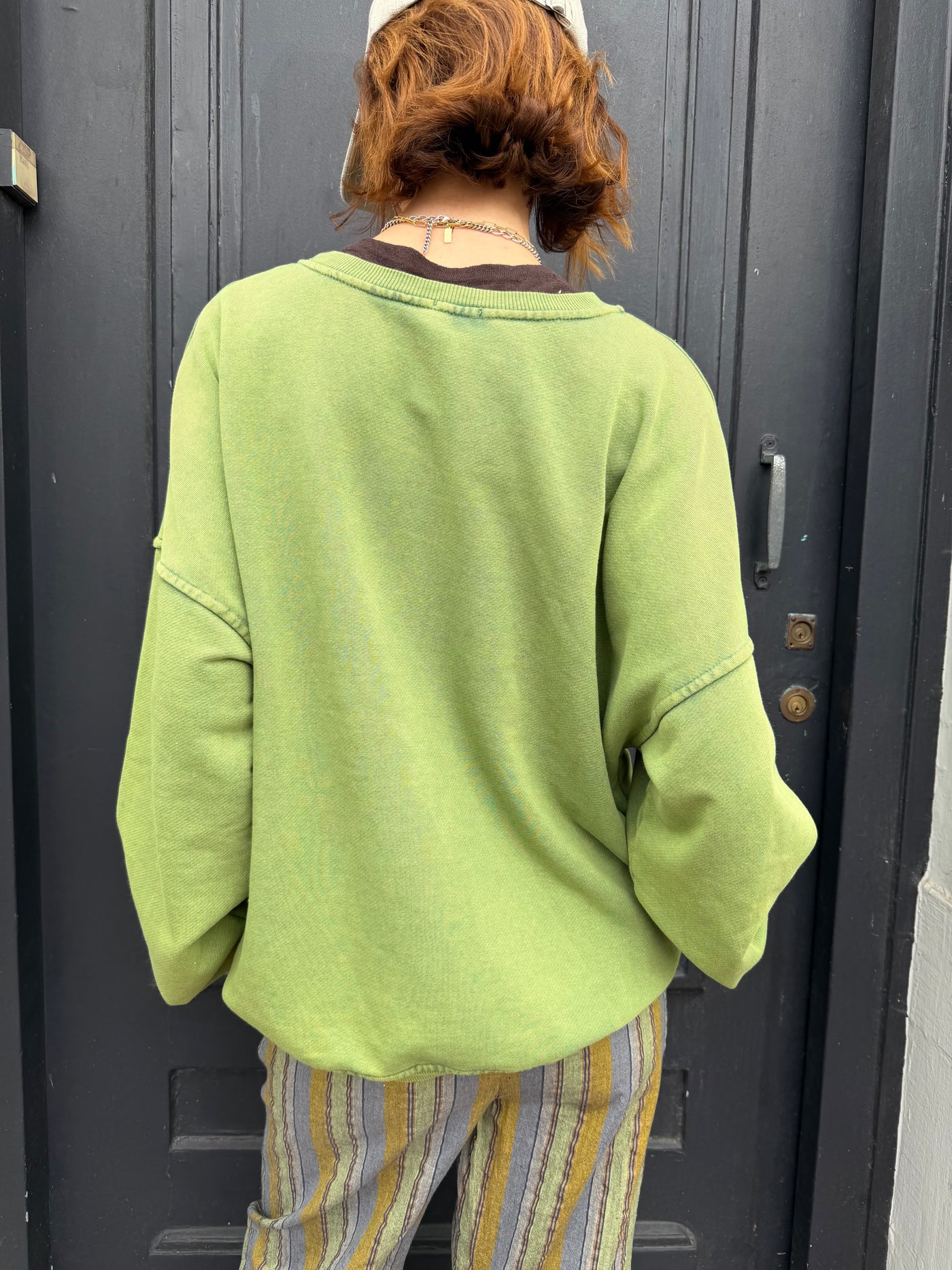 Sweat Ibiza vert pomme