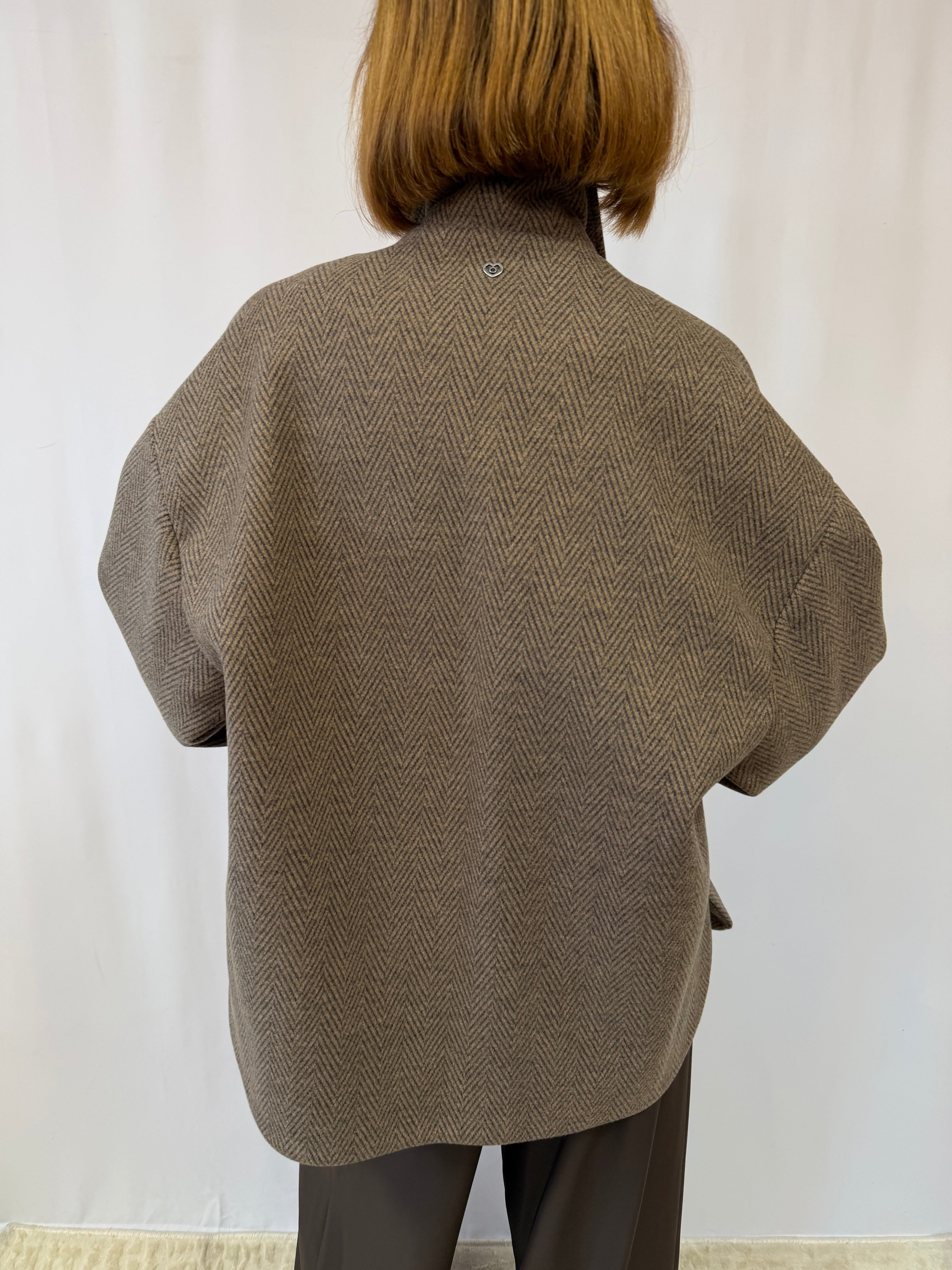 Vue de dos Veste Please Leopold