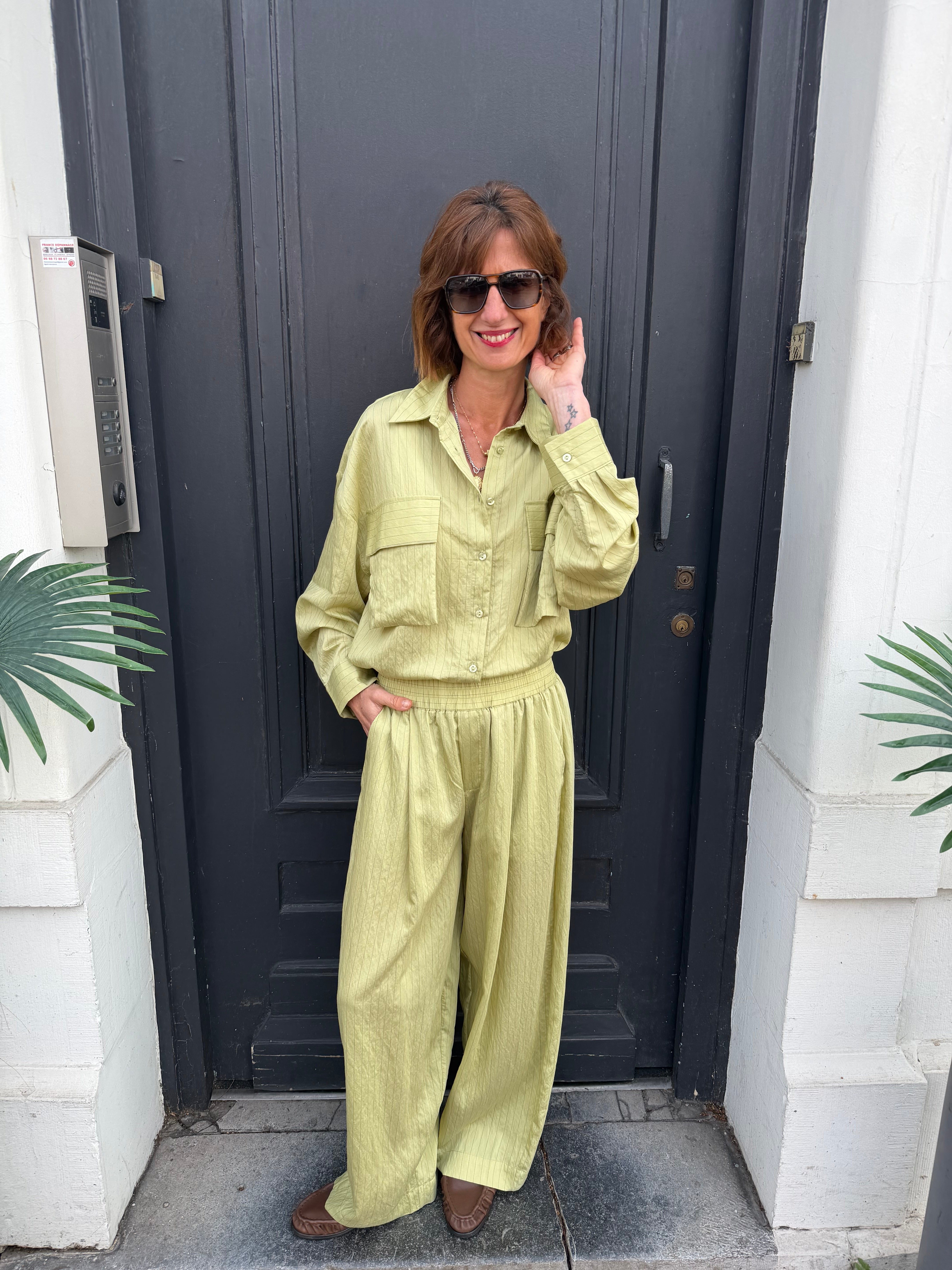 Pantalon JOSEPHINA à rayures