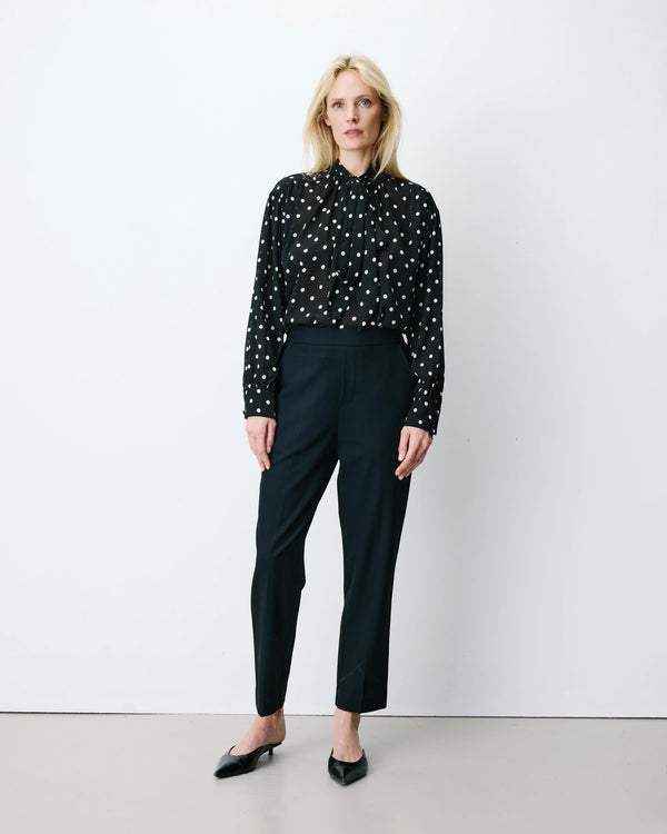 Pantalon GRACE & MILA Armonstrong cigarette 7/8 en marine