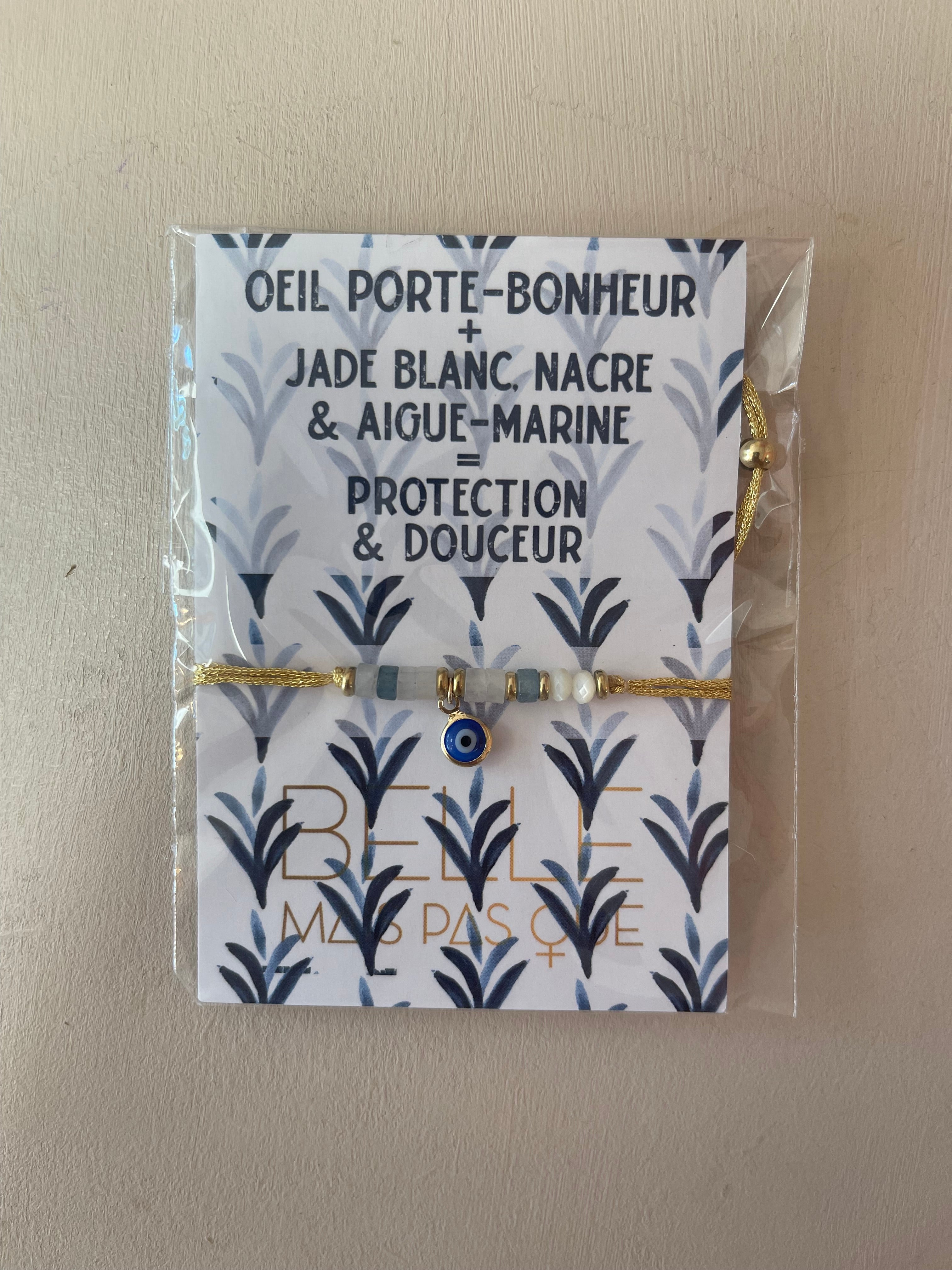 Bracelet GOLDEN EYE Belle mais pas que