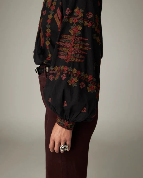 Blouse Maison Hotel Robin Charcoal
