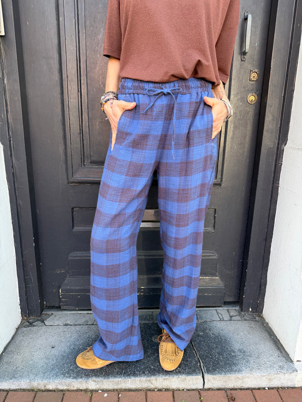 Pantalon HOD Beatrice à carreaux