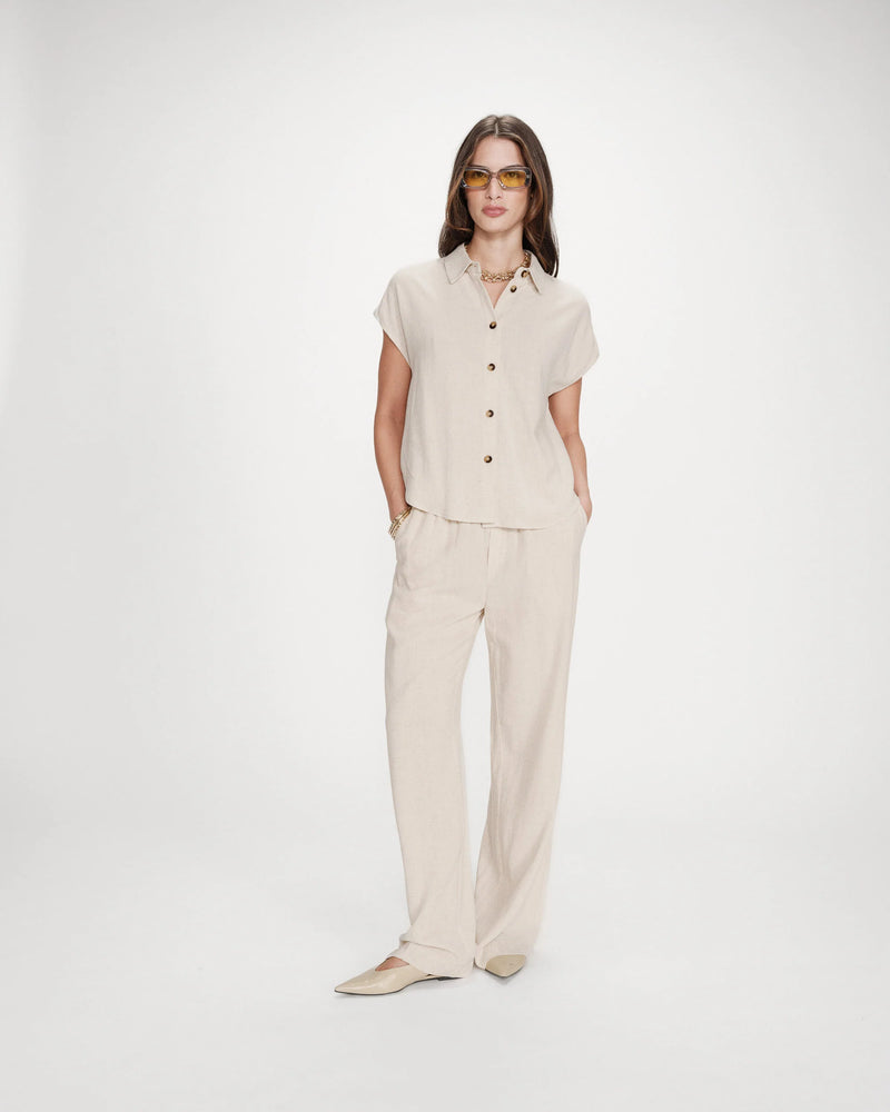Chemise Grace & Mila PEREZ en lin mélangé