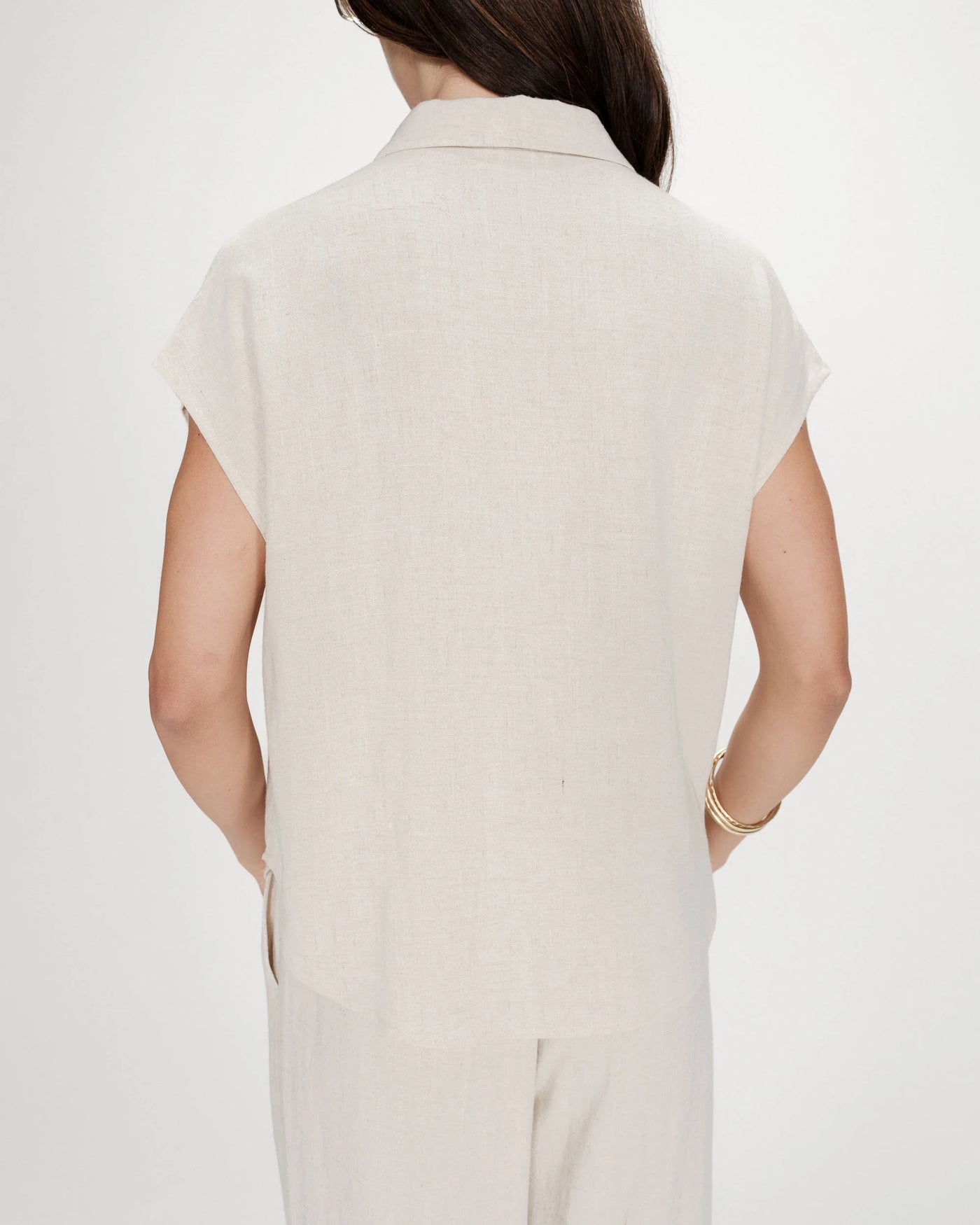 Chemise Grace & Mila PEREZ en lin mélangé