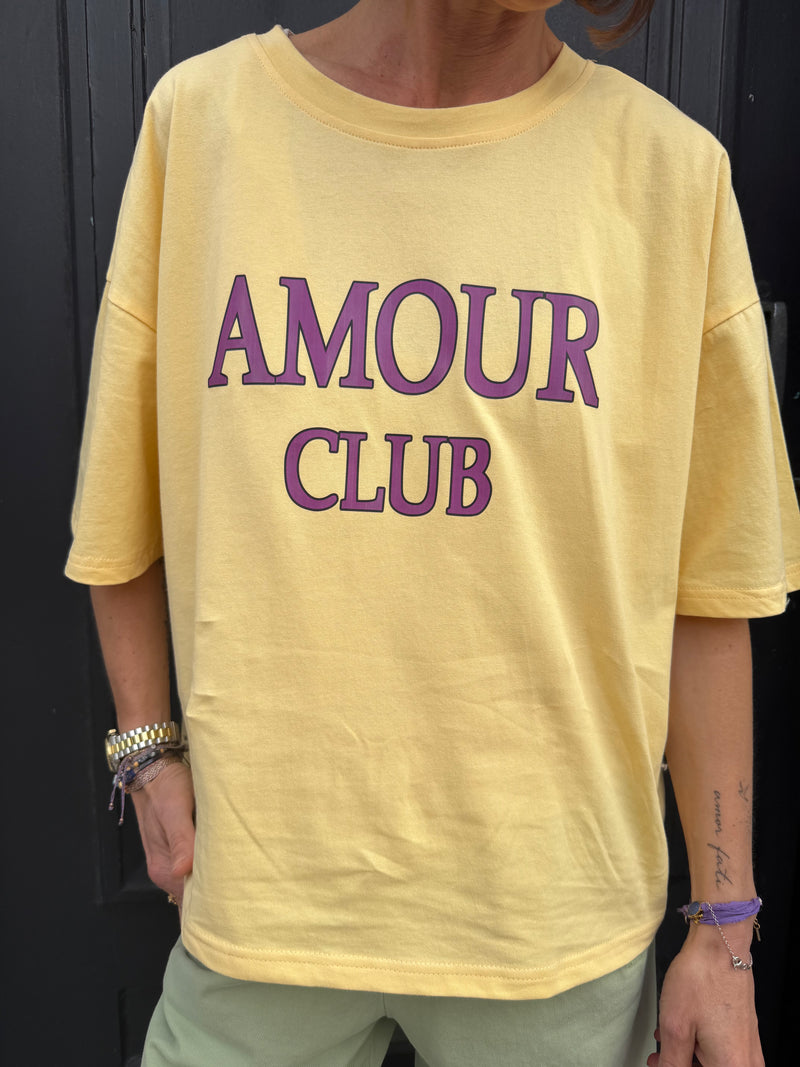 T-shirt manches courtes Amor