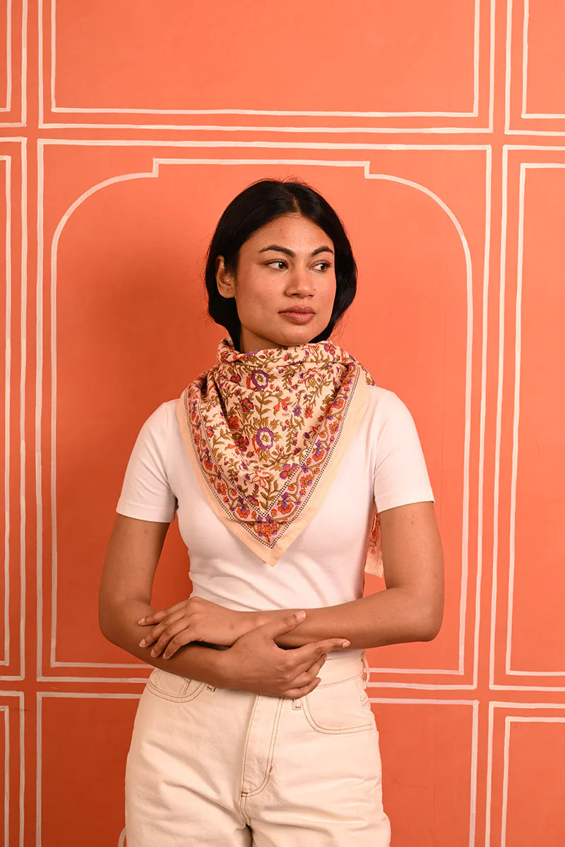 Foulard Byzantine Grand Calypso Flame