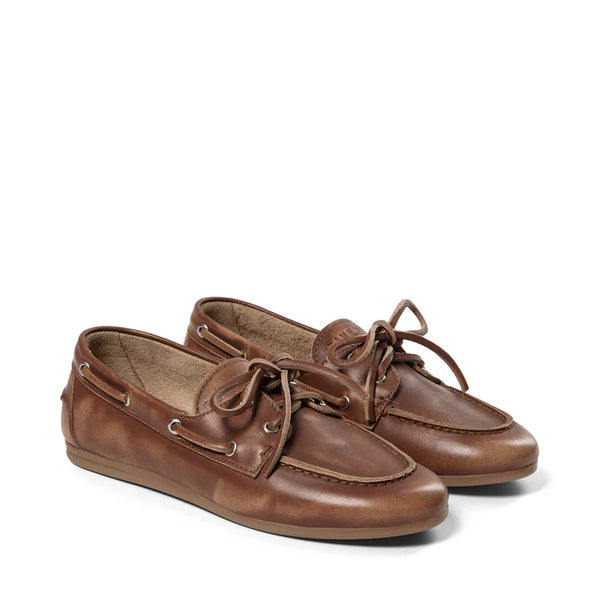 Mocassins bateau Pavement MARIN Brun