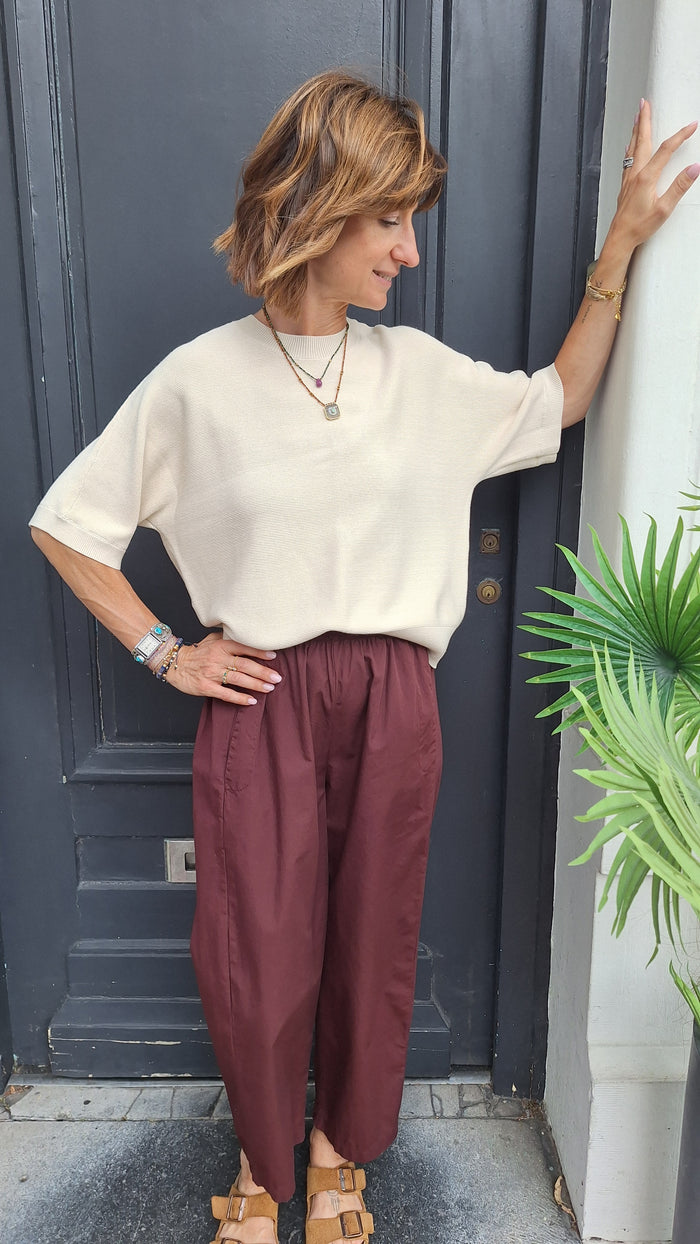 Pantalon By Margot Maguy en coton
