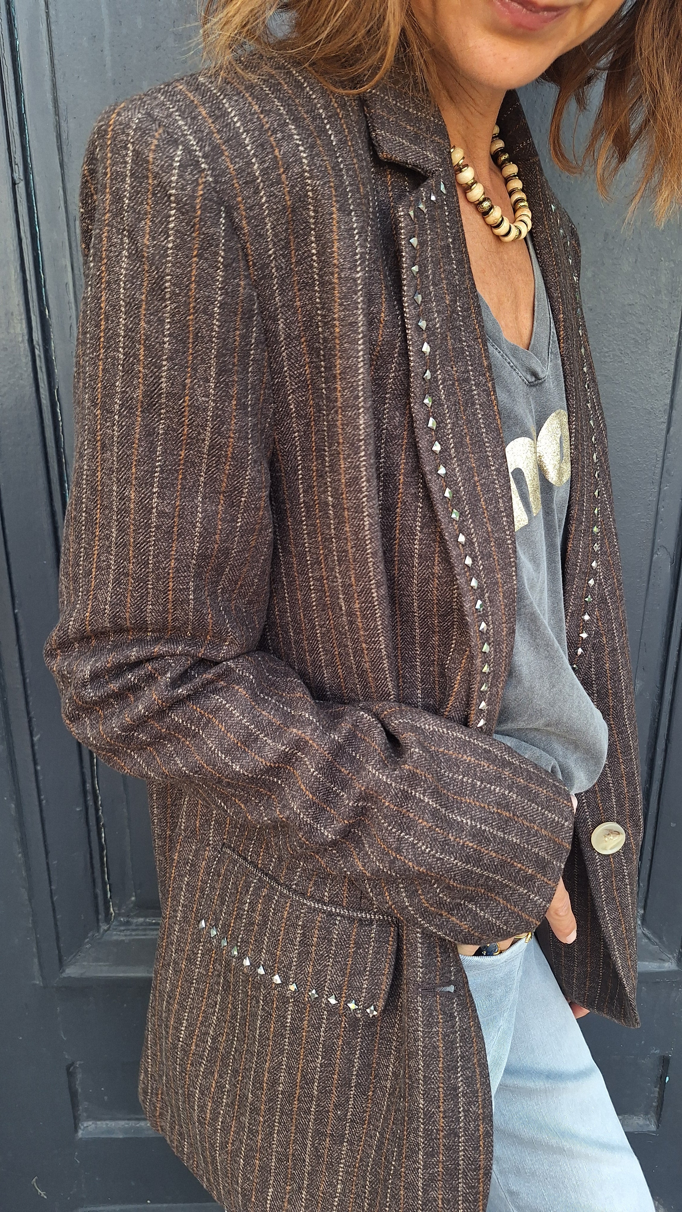 Veste à rayures PAO Adoré