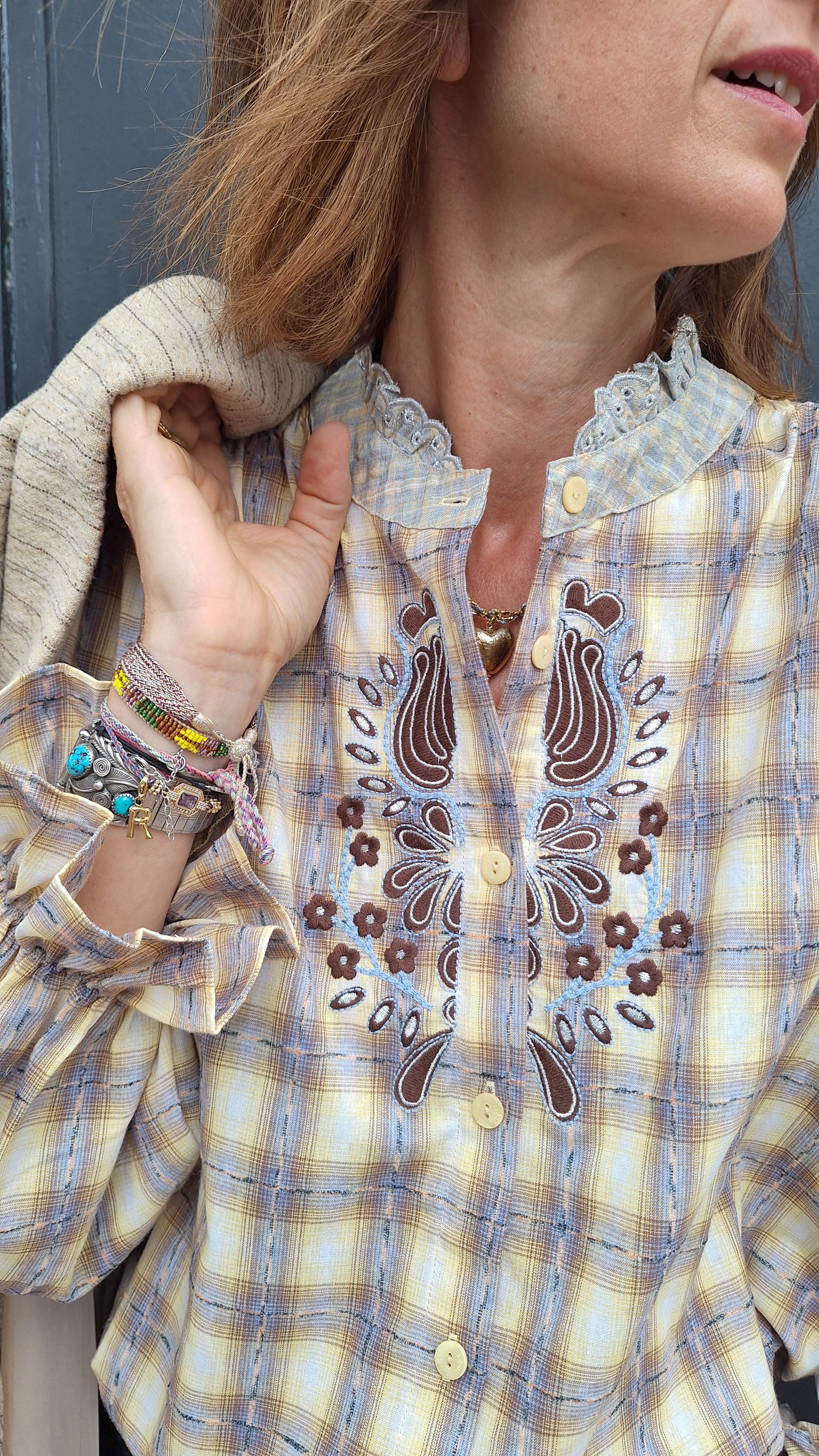 Blouse à carreaux KIMBER Adoré